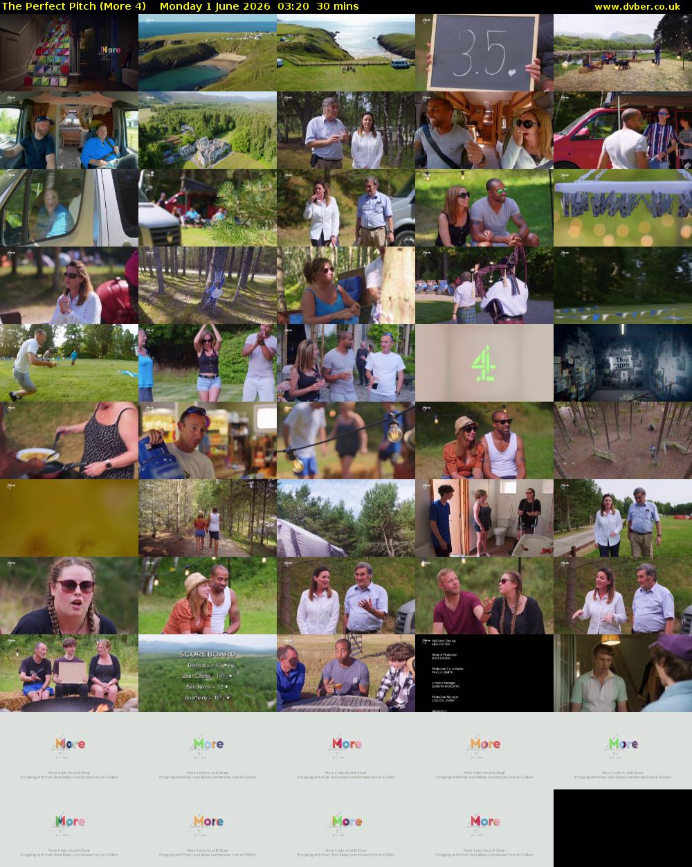 The Perfect Pitch (More 4) Monday 1 June 2026 03:20 - 03:50