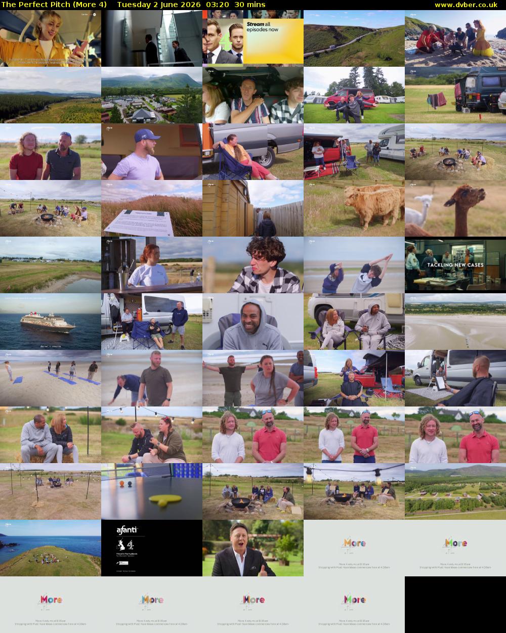 The Perfect Pitch (More 4) Tuesday 2 June 2026 03:20 - 03:50