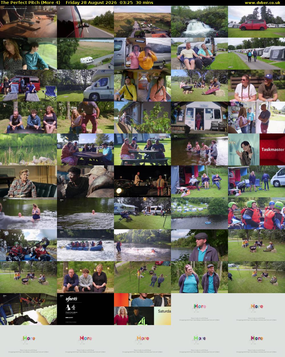 The Perfect Pitch (More 4) Friday 28 August 2026 03:25 - 03:55