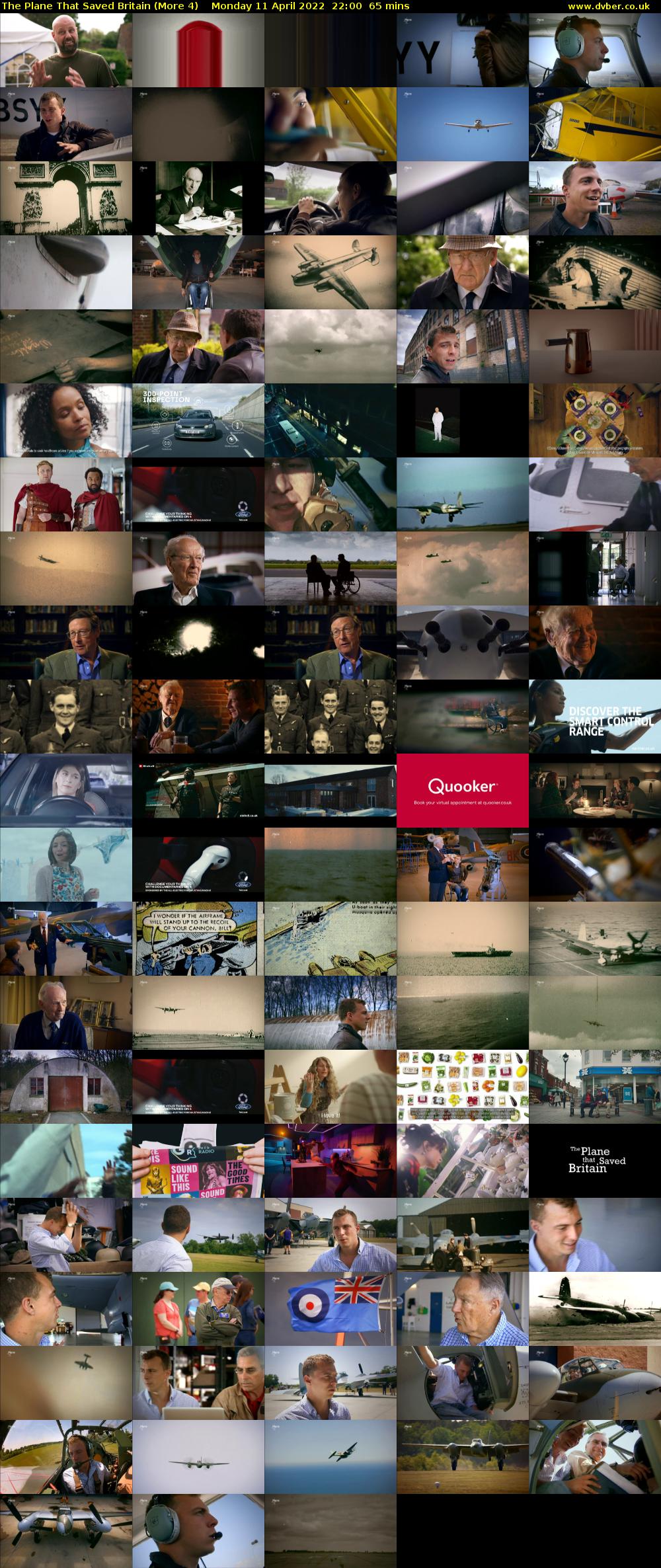 The Plane That Saved Britain (More 4) Monday 11 April 2022 22:00 - 23:05