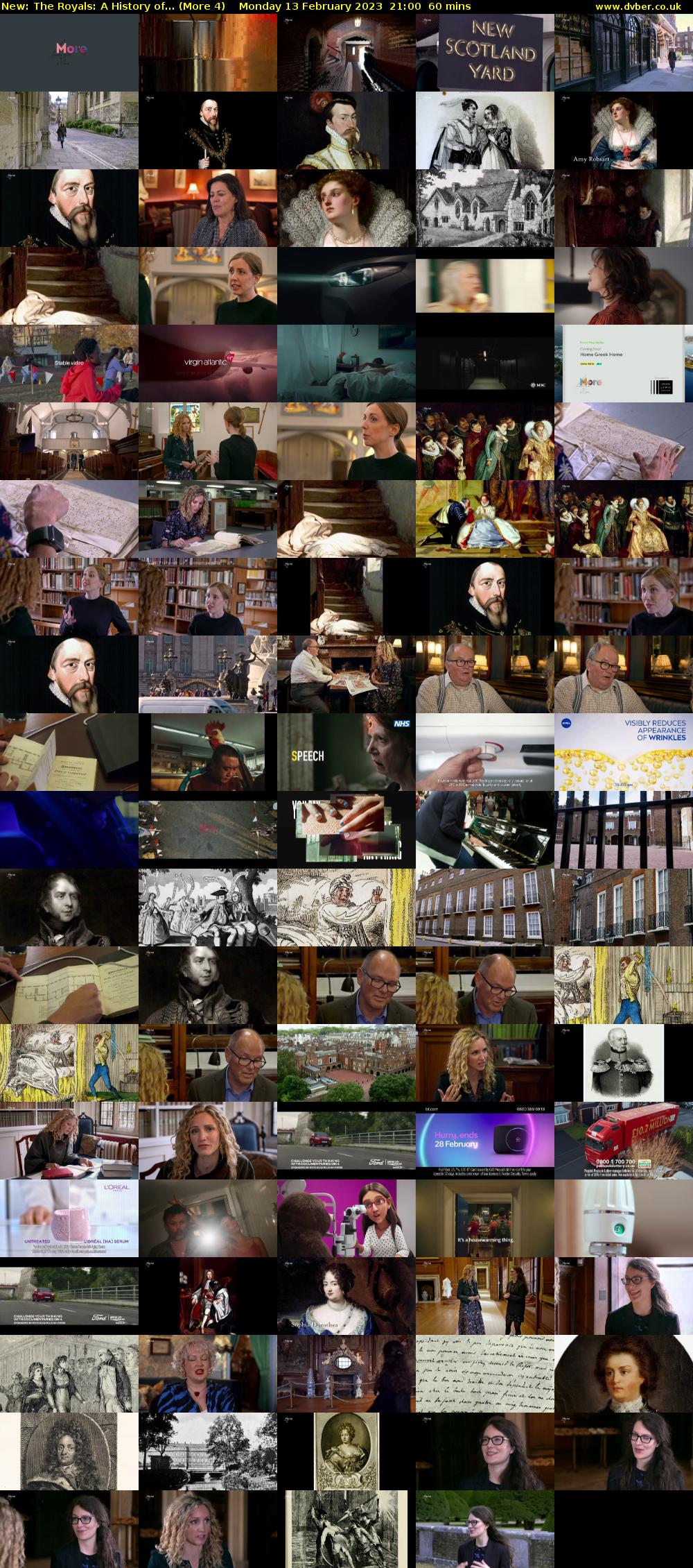 The Royals: A History of... (More 4) Monday 13 February 2023 21:00 - 22:00