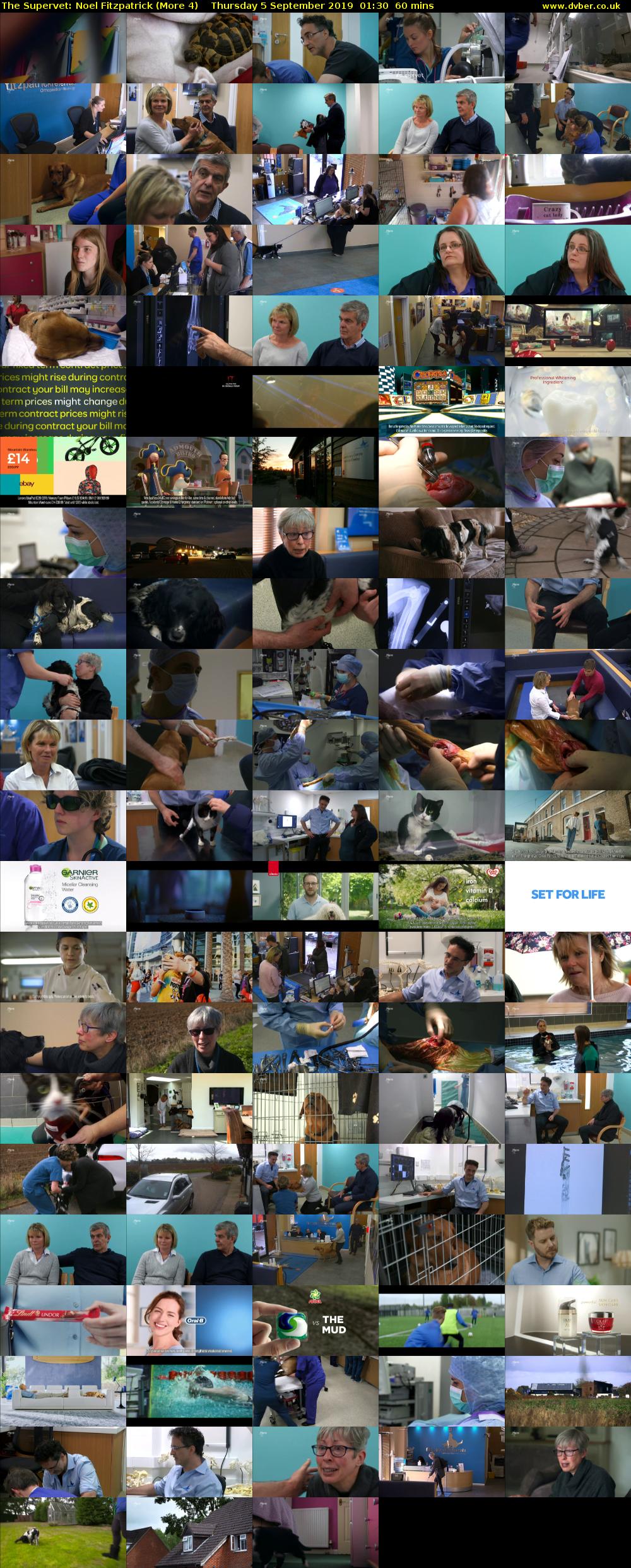 The Supervet: Noel Fitzpatrick (More 4) Thursday 5 September 2019 01:30 - 02:30