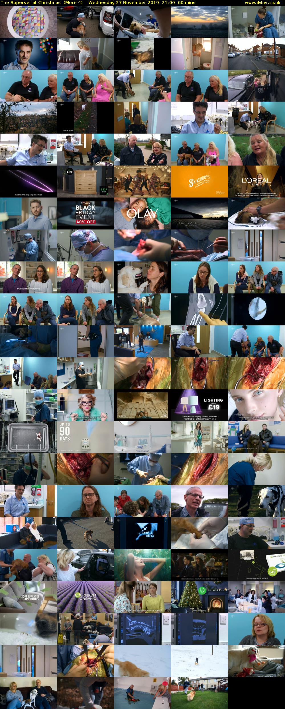 The Supervet at Christmas  (More 4) Wednesday 27 November 2019 21:00 - 22:00