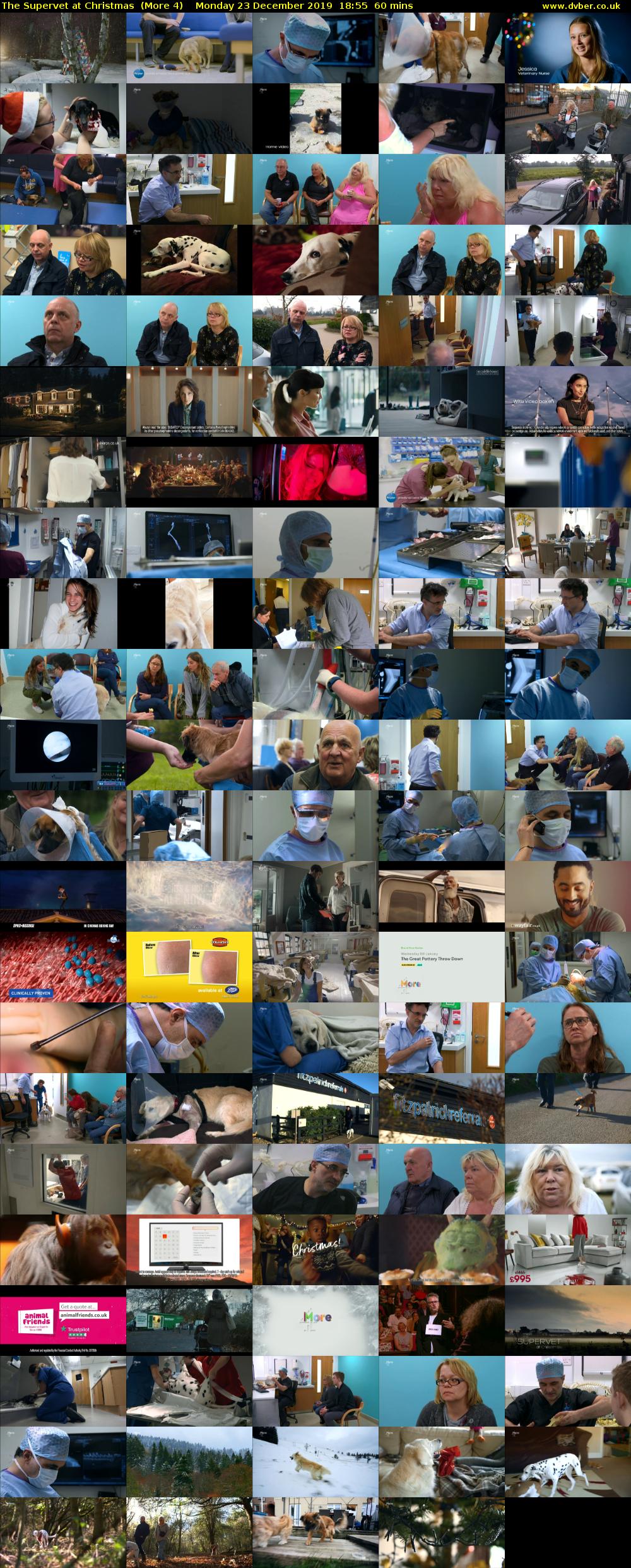 The Supervet at Christmas  (More 4) Monday 23 December 2019 18:55 - 19:55
