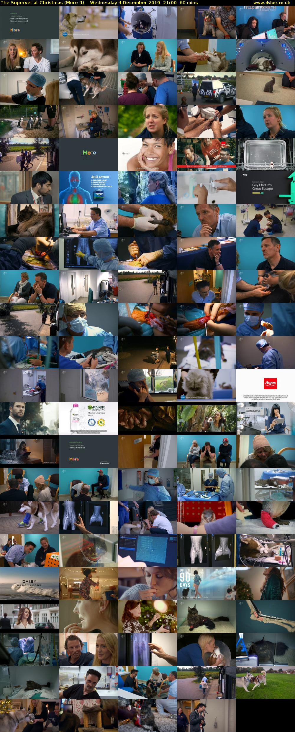 The Supervet at Christmas (More 4) Wednesday 4 December 2019 21:00 - 22:00