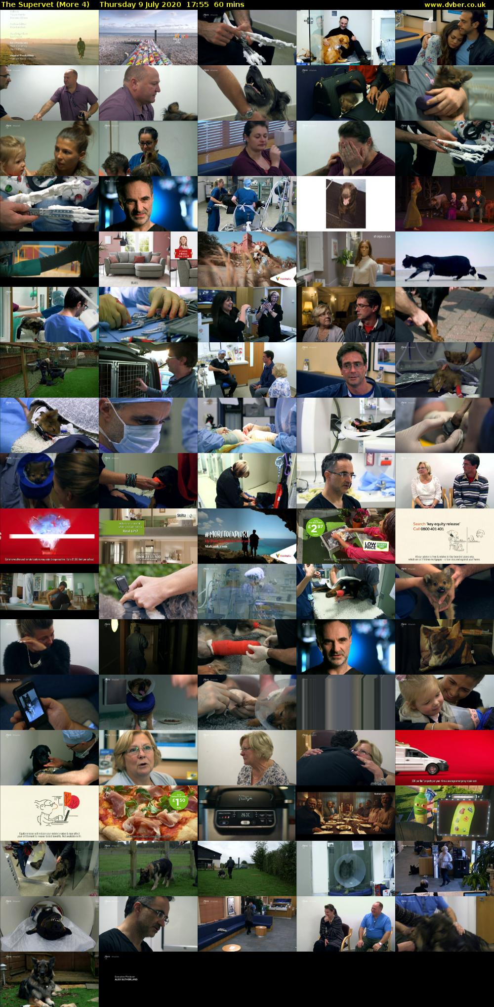 The Supervet (More 4) Thursday 9 July 2020 17:55 - 18:55