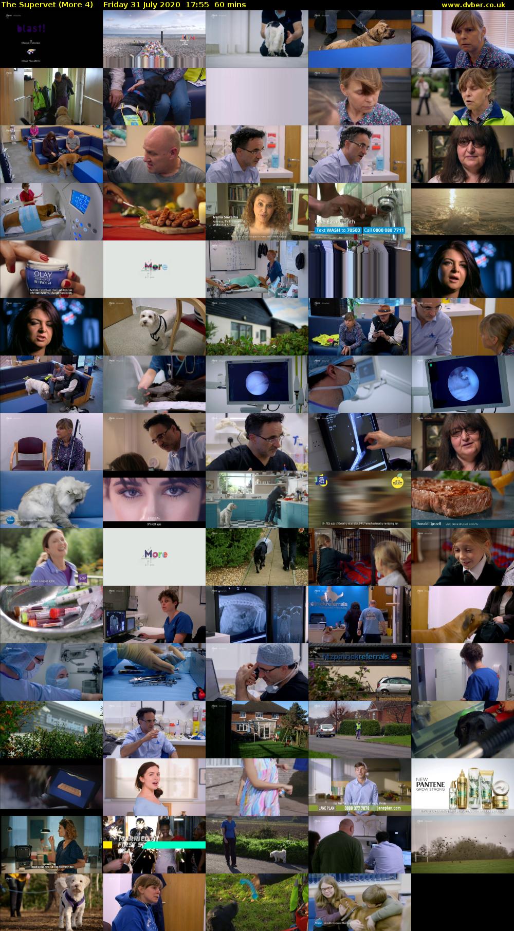 The Supervet (More 4) Friday 31 July 2020 17:55 - 18:55