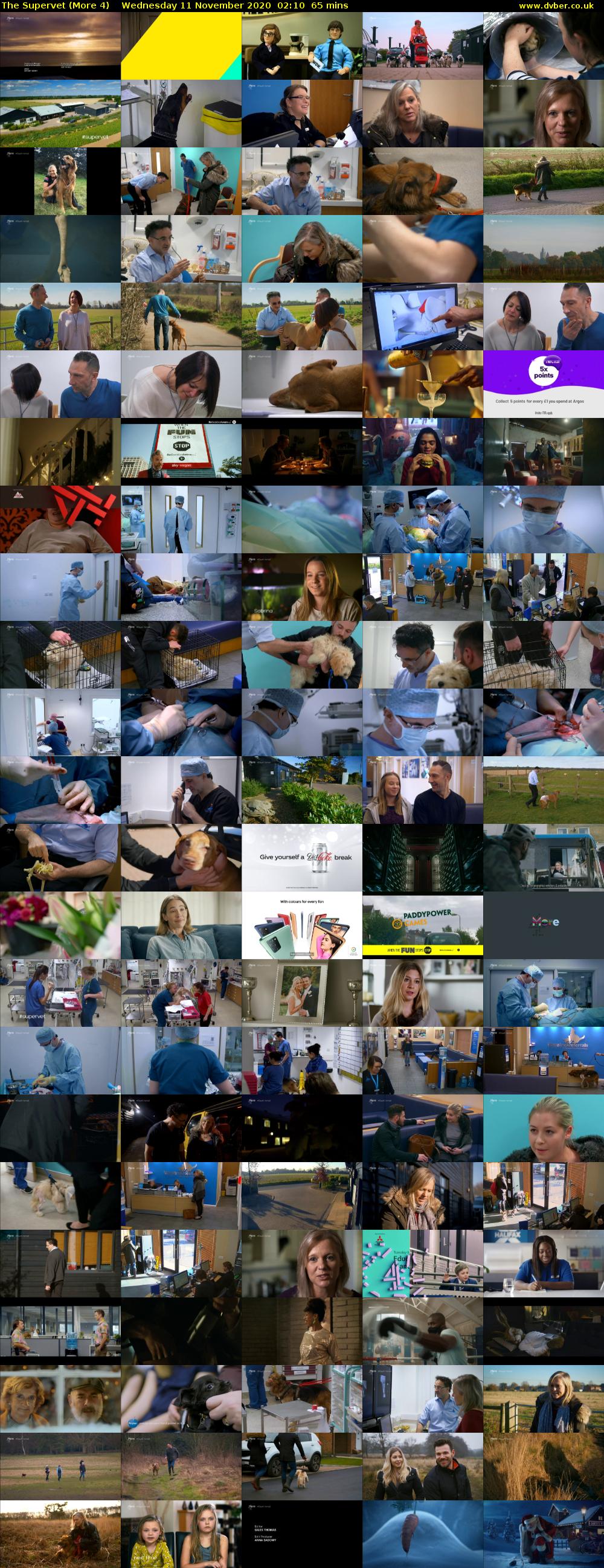 The Supervet (More 4) Wednesday 11 November 2020 02:10 - 03:15