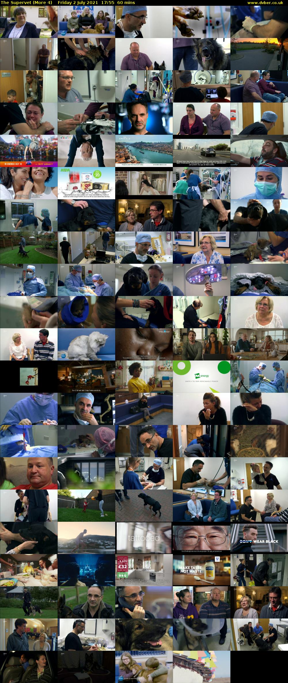 The Supervet (More 4) Friday 2 July 2021 17:55 - 18:55