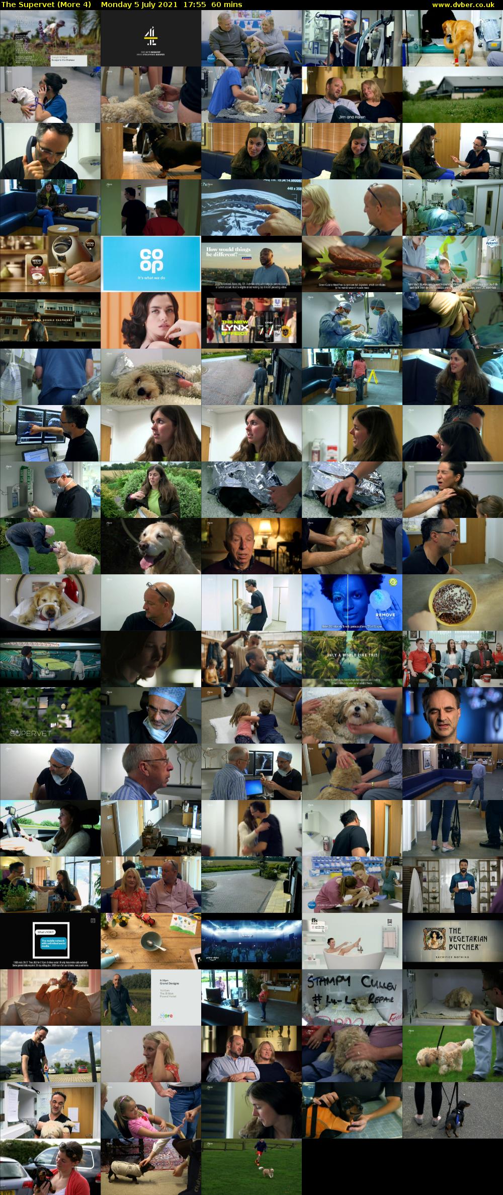 The Supervet (More 4) Monday 5 July 2021 17:55 - 18:55