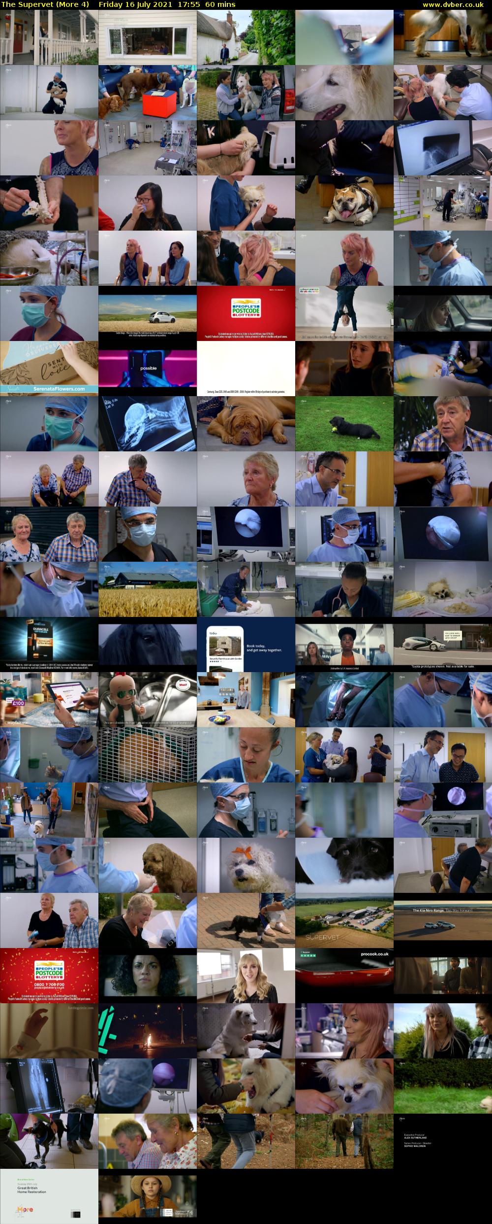 The Supervet (More 4) Friday 16 July 2021 17:55 - 18:55