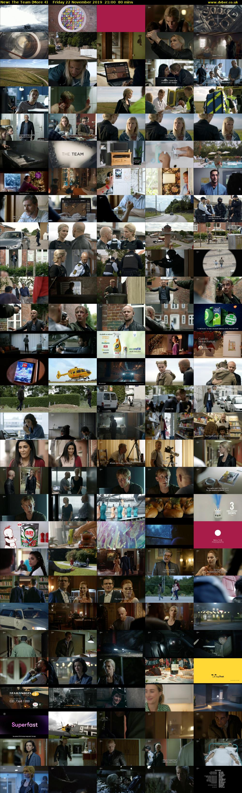 The Team (More 4) Friday 22 November 2019 21:00 - 22:20