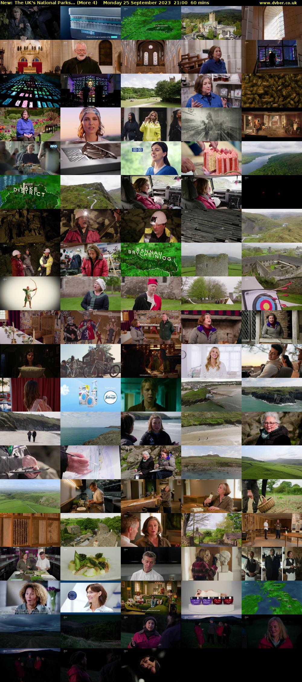 The UK's National Parks... (More 4) Monday 25 September 2023 21:00 - 22:00