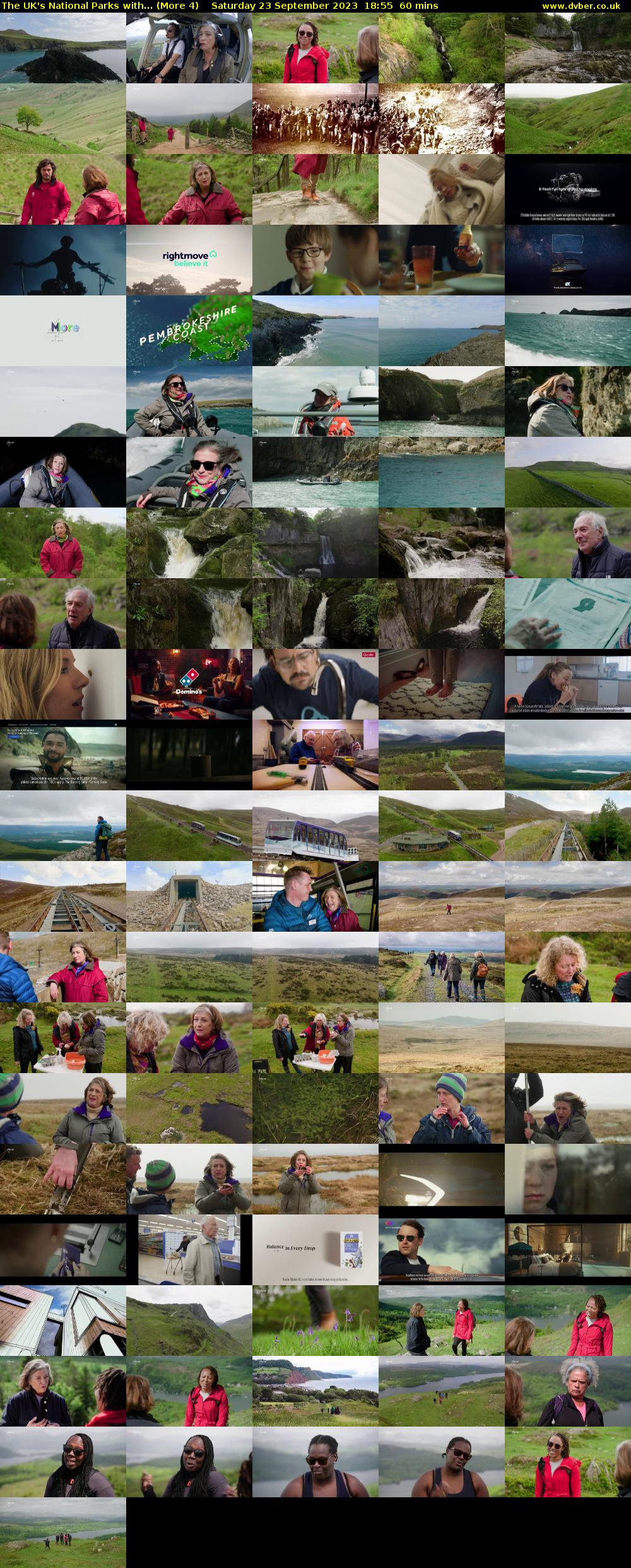 The UK's National Parks with... (More 4) Saturday 23 September 2023 18:55 - 19:55