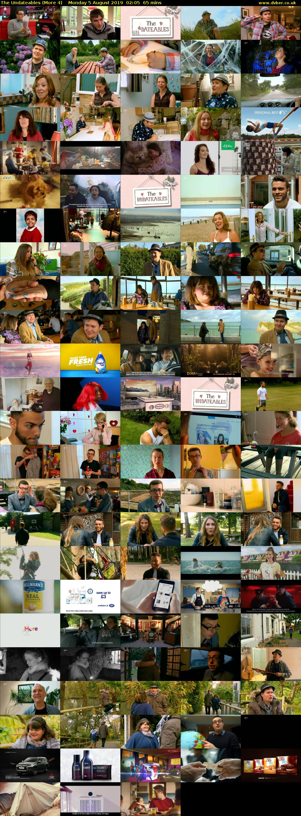 The Undateables (More 4) Monday 5 August 2019 02:05 - 03:10