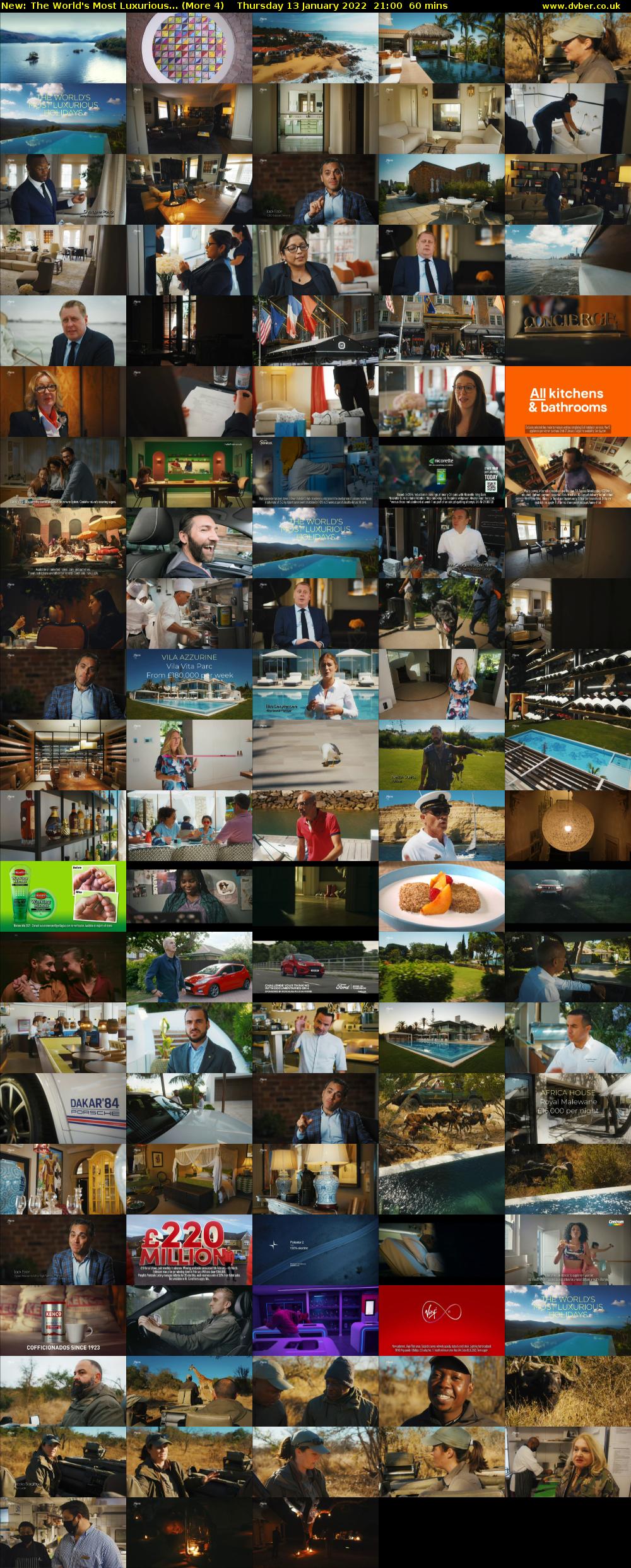 The World's Most Luxurious... (More 4) Thursday 13 January 2022 21:00 - 22:00