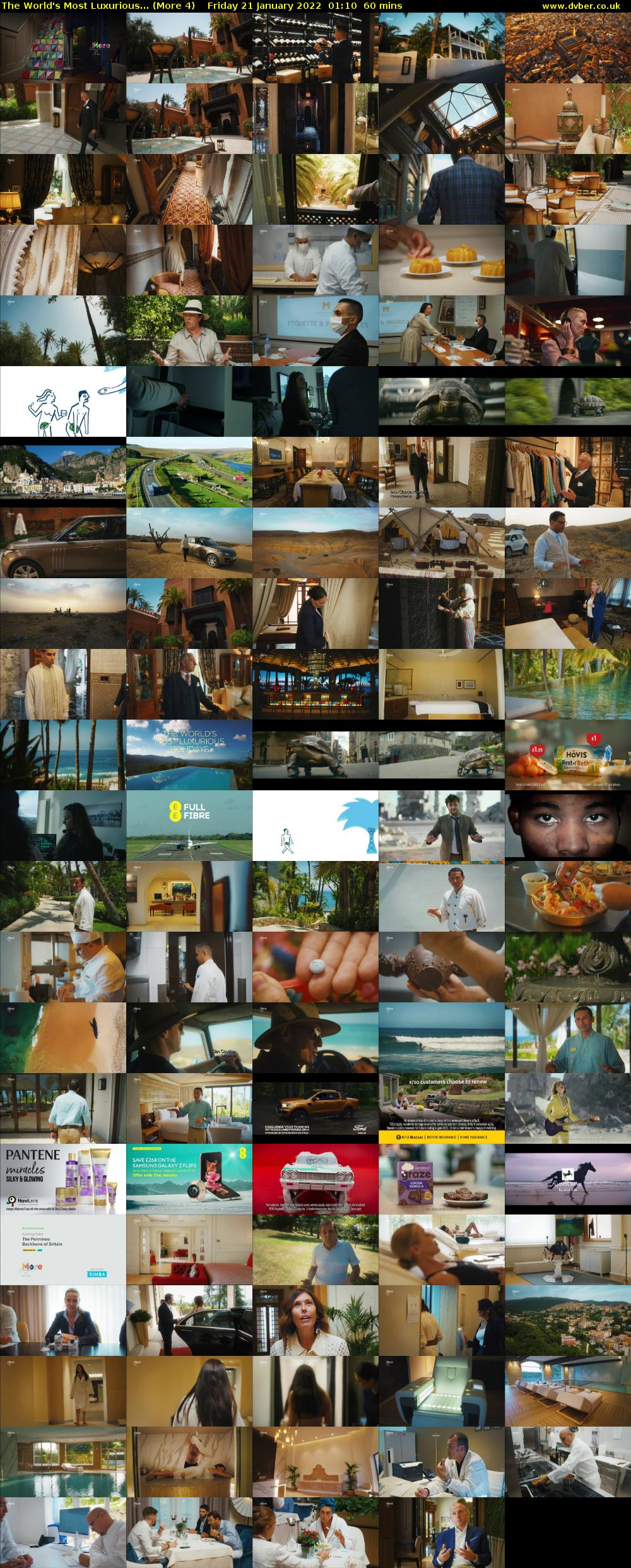 The World's Most Luxurious... (More 4) Friday 21 January 2022 01:10 - 02:10