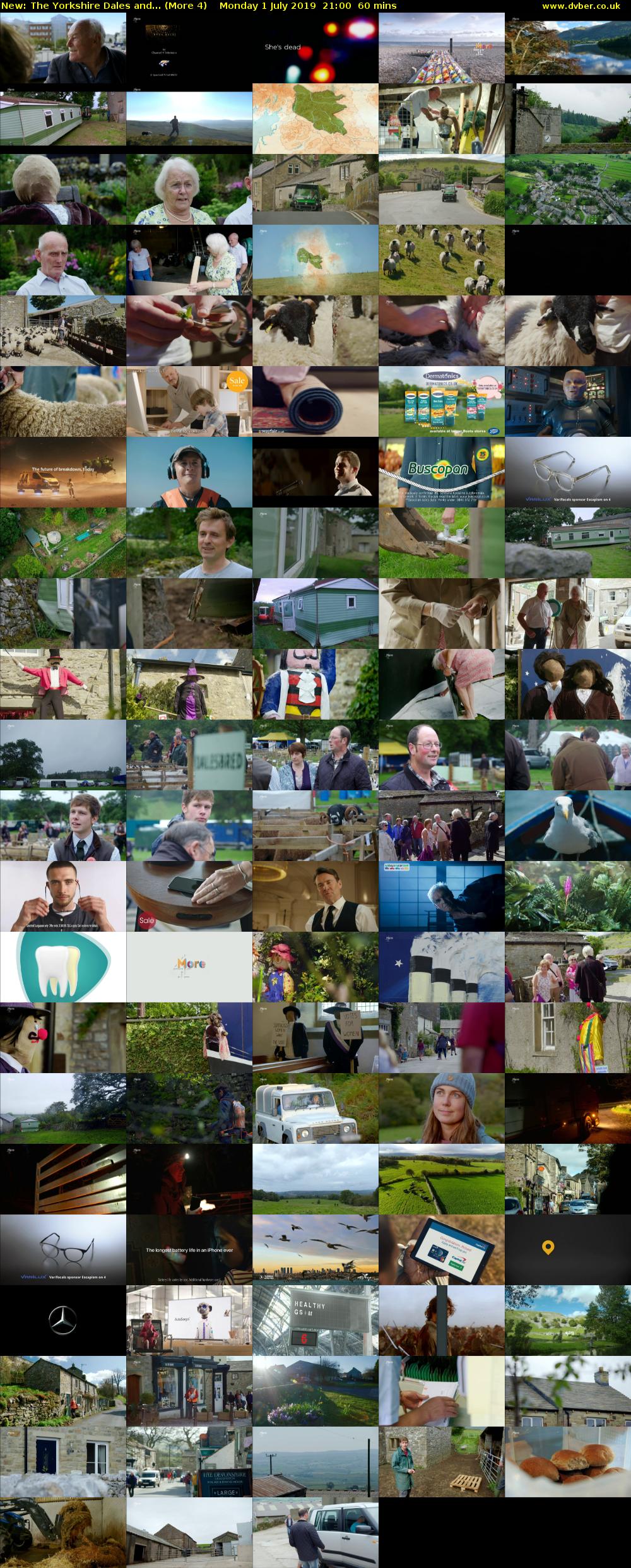 The Yorkshire Dales and... (More 4) Monday 1 July 2019 21:00 - 22:00