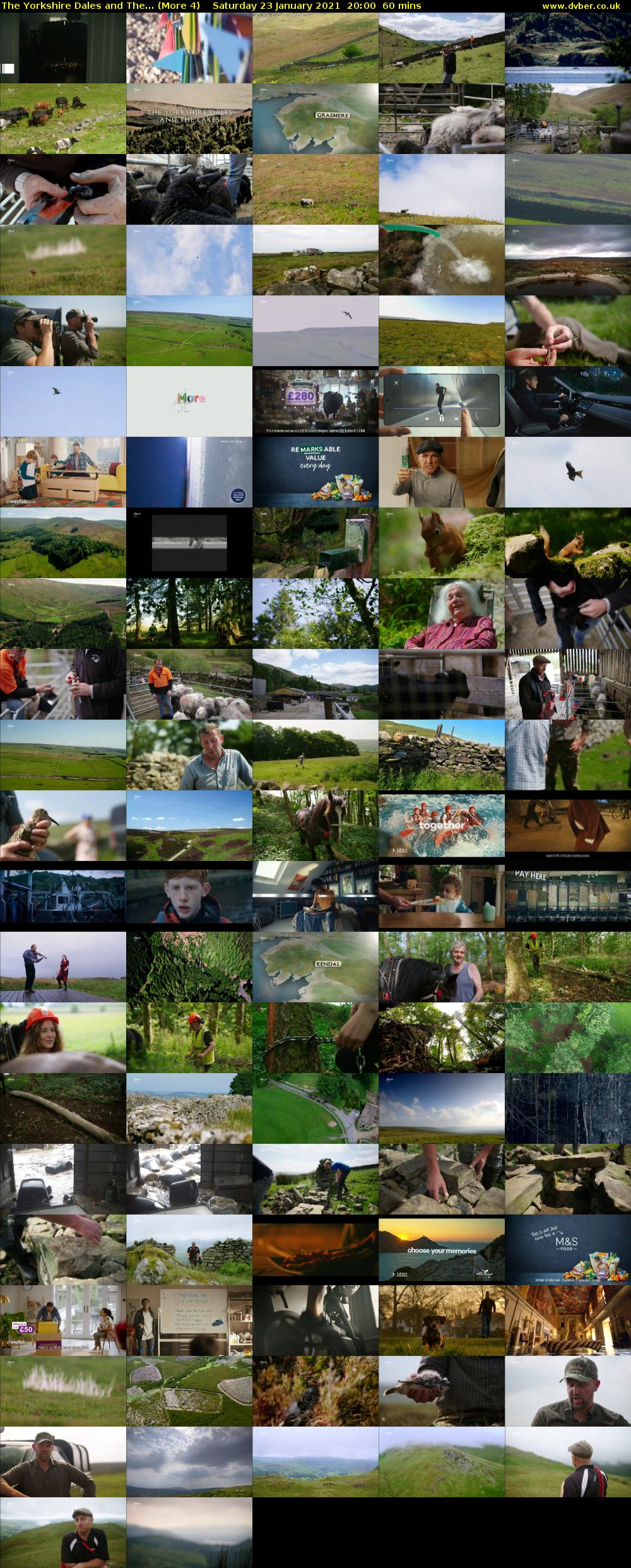The Yorkshire Dales and The... (More 4) Saturday 23 January 2021 20:00 - 21:00
