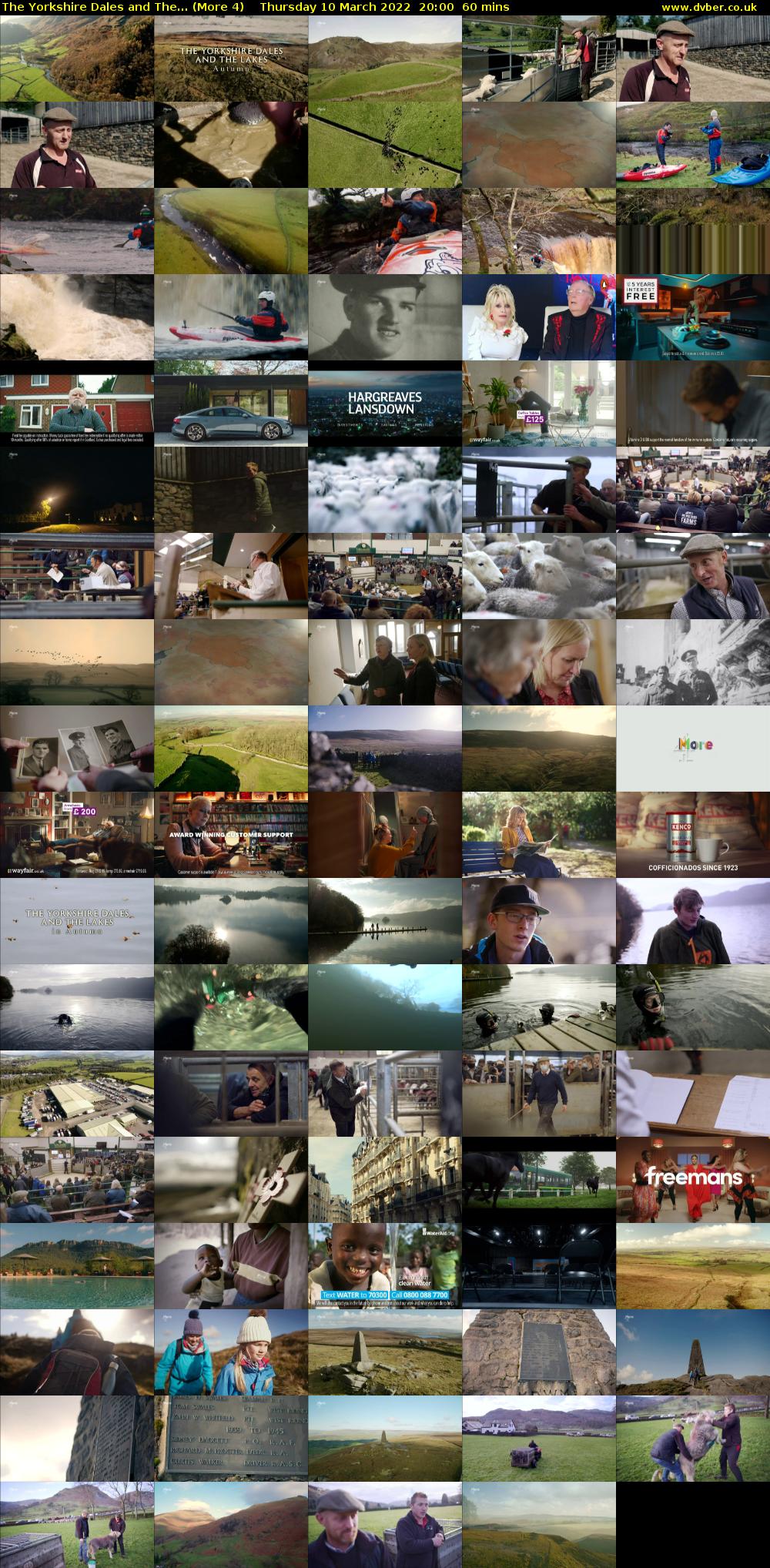 The Yorkshire Dales and The... (More 4) Thursday 10 March 2022 20:00 - 21:00