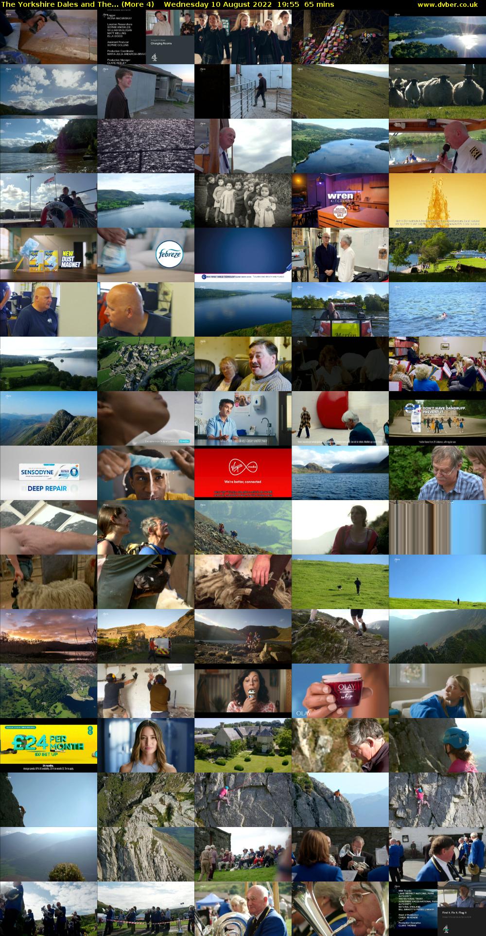 The Yorkshire Dales and The... (More 4) Wednesday 10 August 2022 19:55 - 21:00