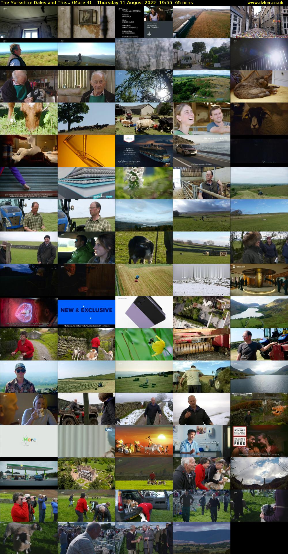The Yorkshire Dales and The... (More 4) Thursday 11 August 2022 19:55 - 21:00