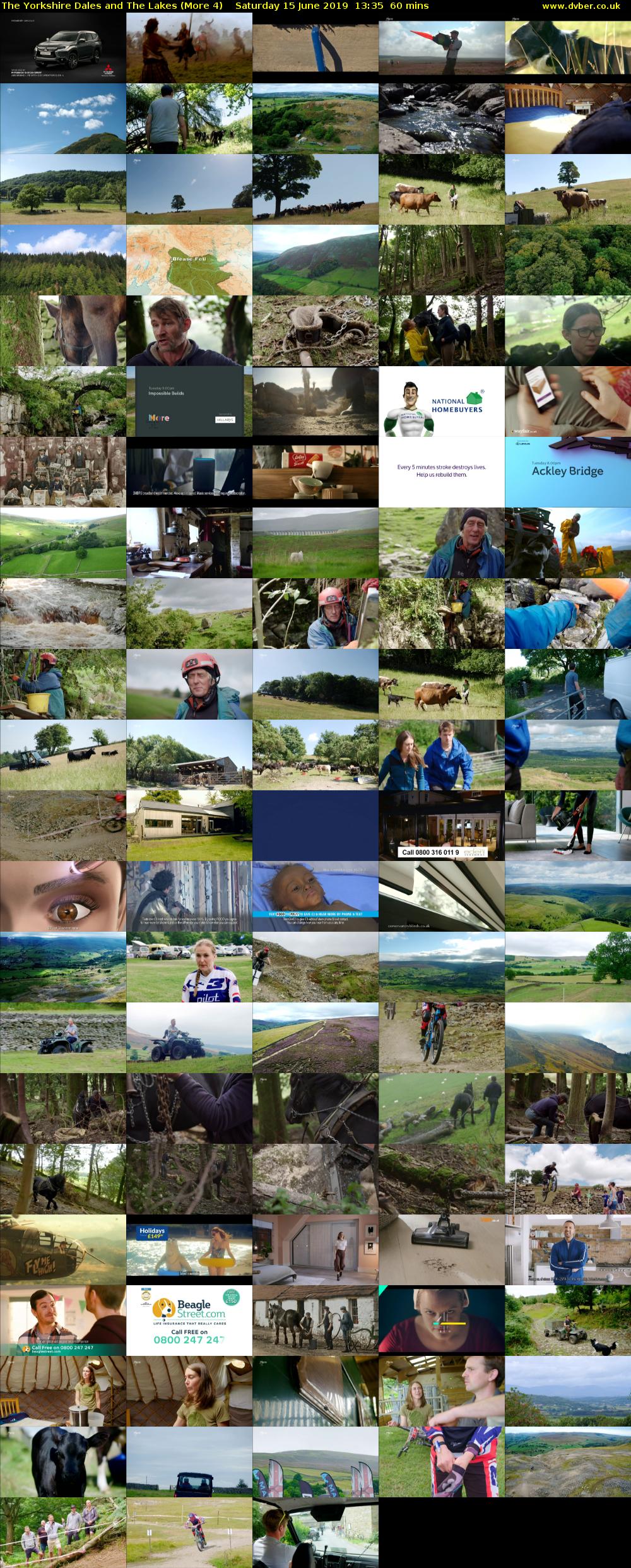 The Yorkshire Dales and The Lakes (More 4) Saturday 15 June 2019 13:35 - 14:35
