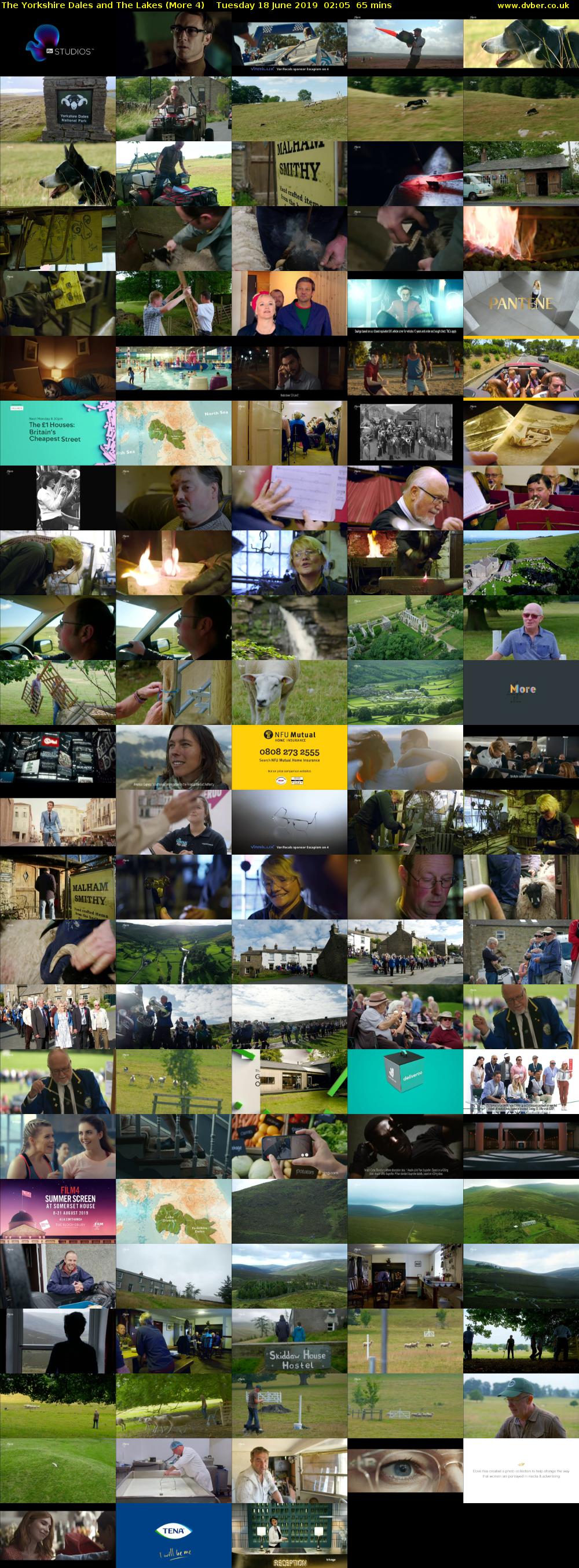 The Yorkshire Dales and The Lakes (More 4) Tuesday 18 June 2019 02:05 - 03:10