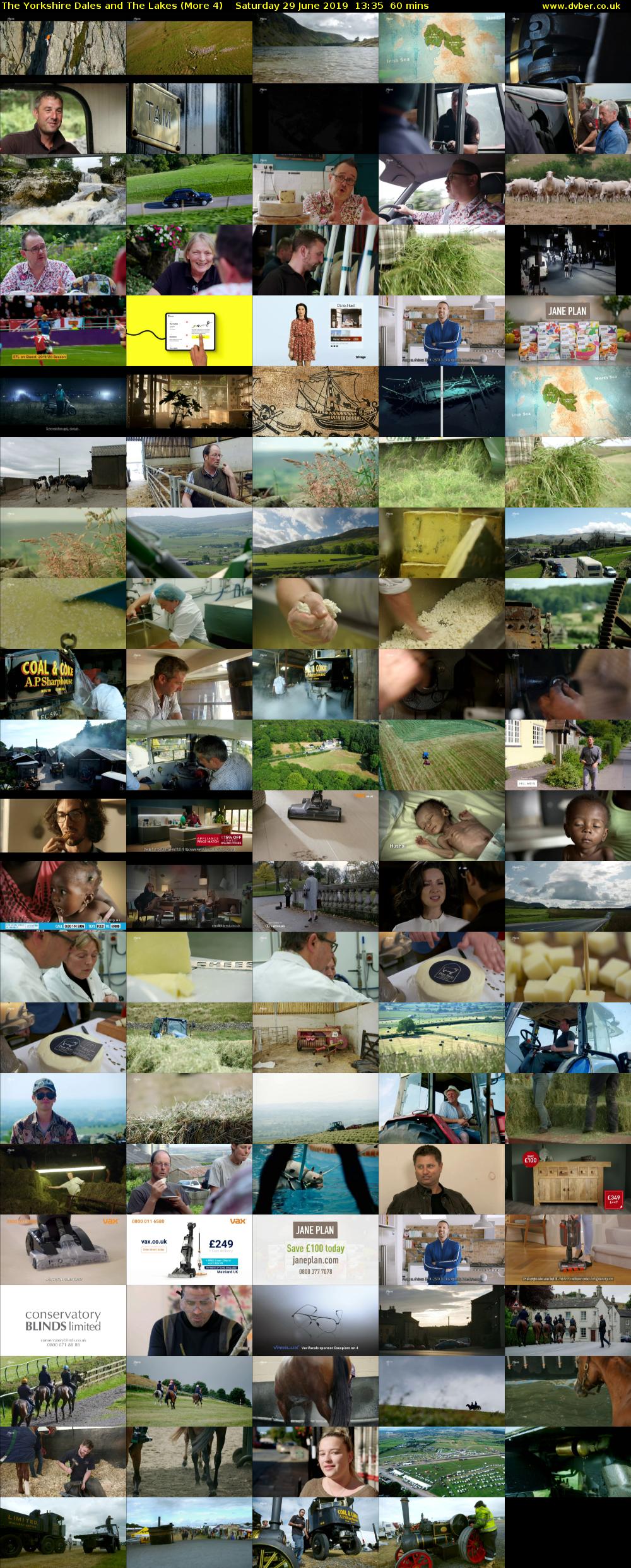 The Yorkshire Dales and The Lakes (More 4) Saturday 29 June 2019 13:35 - 14:35