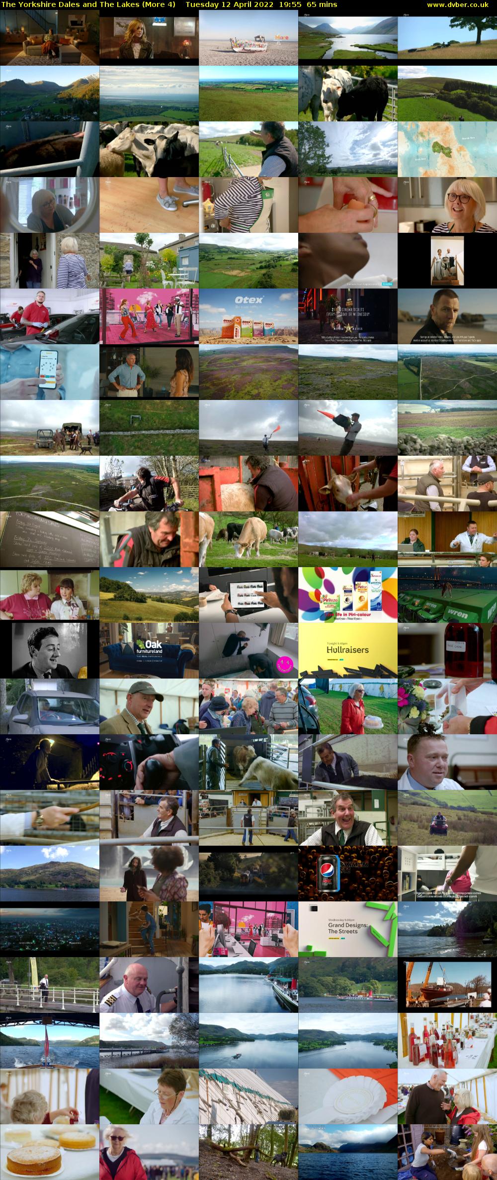 The Yorkshire Dales and The Lakes (More 4) Tuesday 12 April 2022 19:55 - 21:00