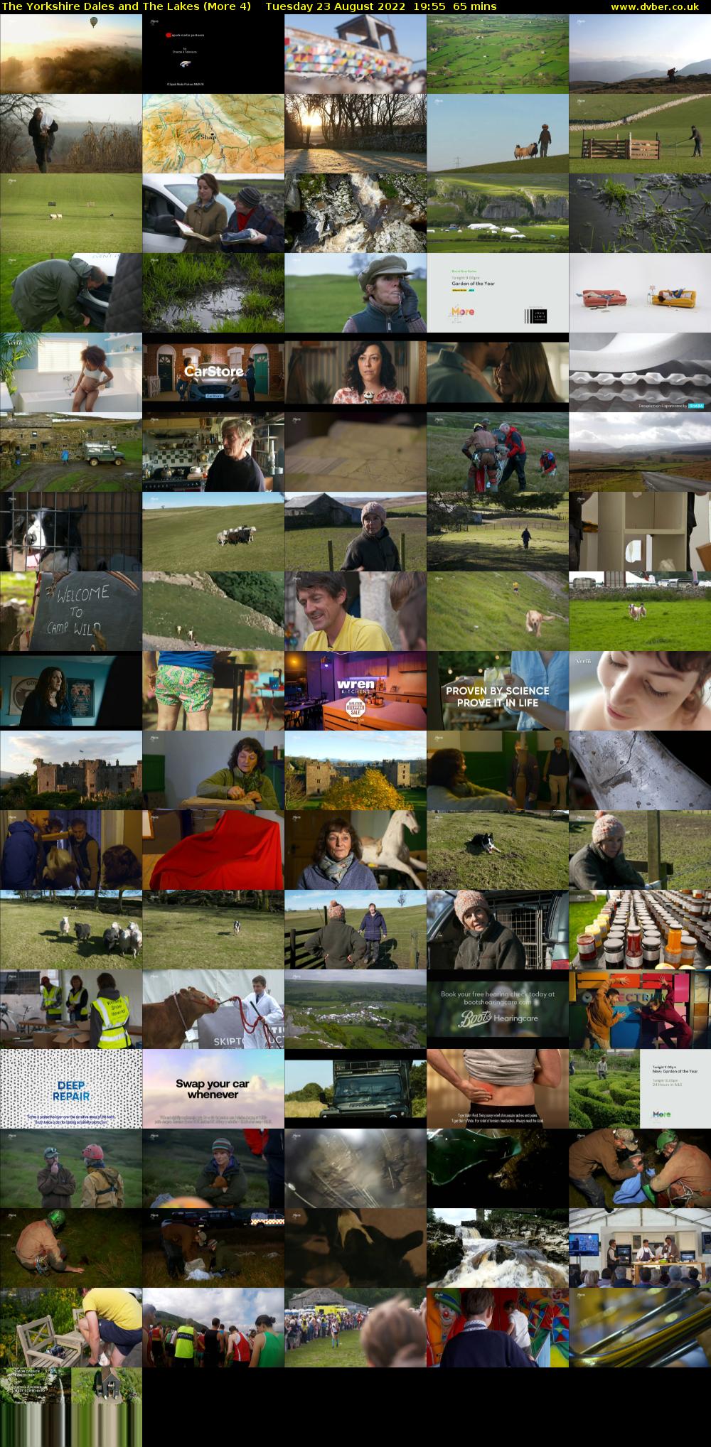 The Yorkshire Dales and The Lakes (More 4) Tuesday 23 August 2022 19:55 - 21:00