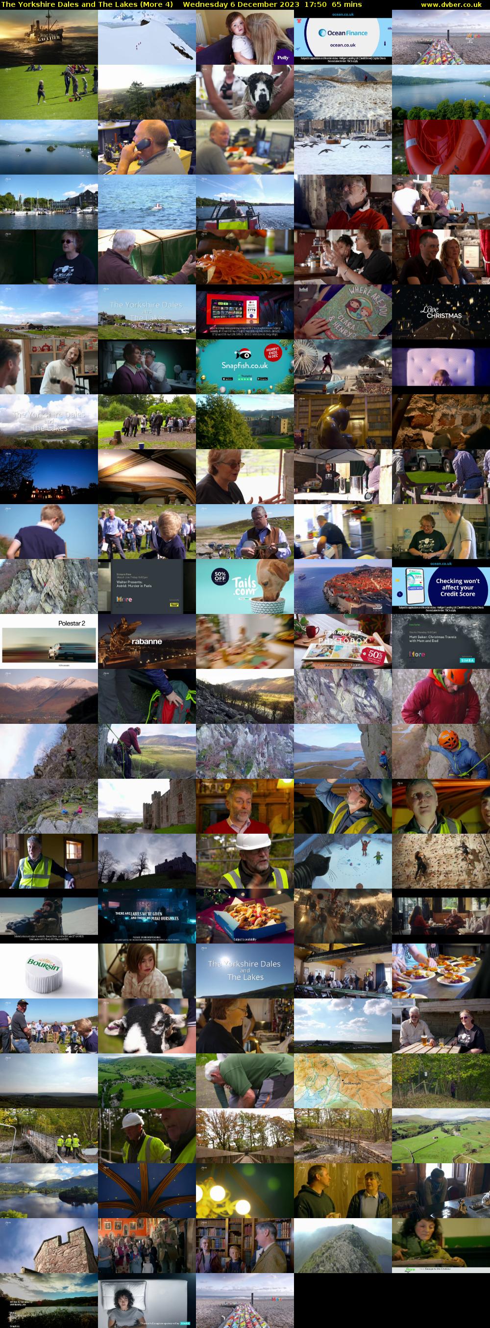 The Yorkshire Dales and The Lakes (More 4) Wednesday 6 December 2023 17:50 - 18:55