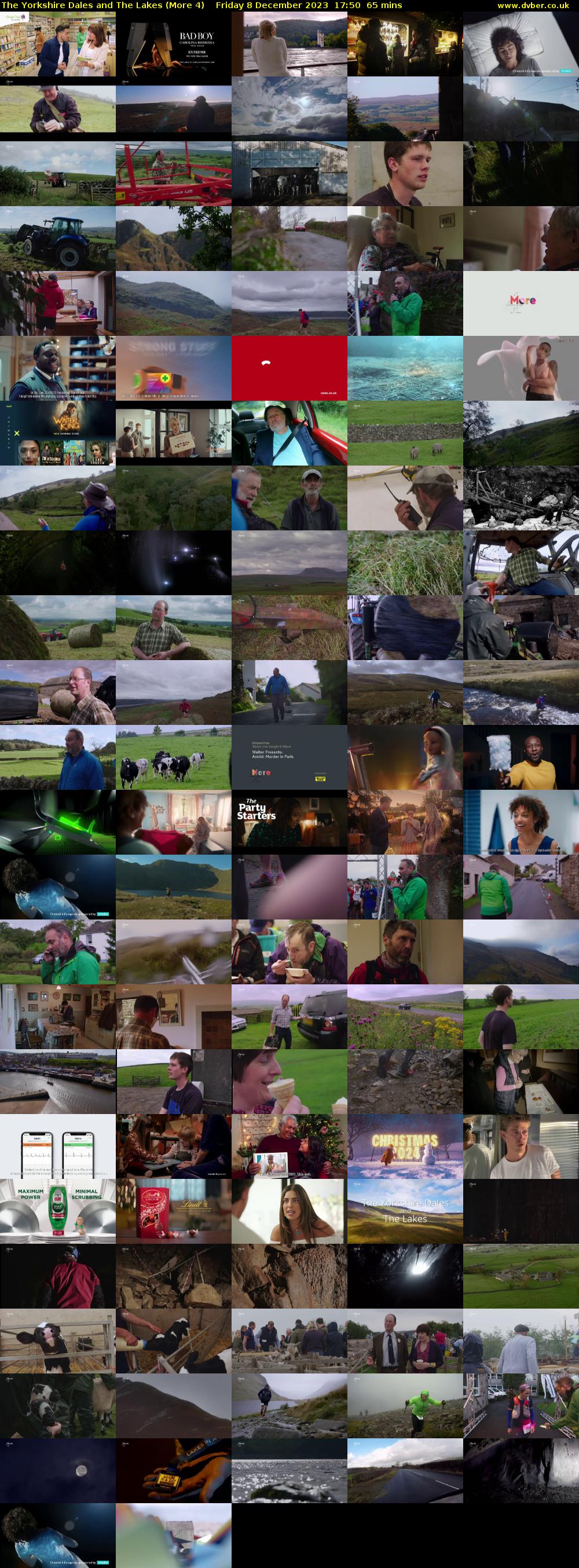The Yorkshire Dales and The Lakes (More 4) Friday 8 December 2023 17:50 - 18:55
