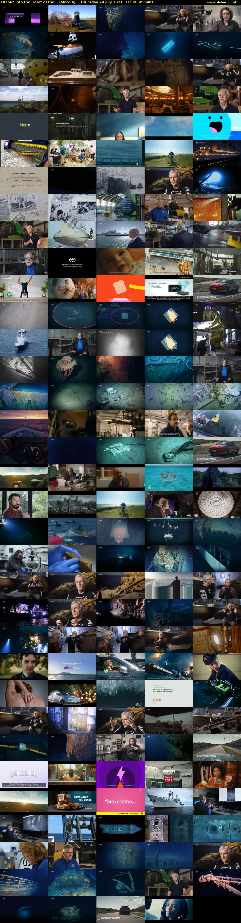 Titanic: Into the Heart of the... (More 4) Thursday 29 July 2021 21:00 - 22:35