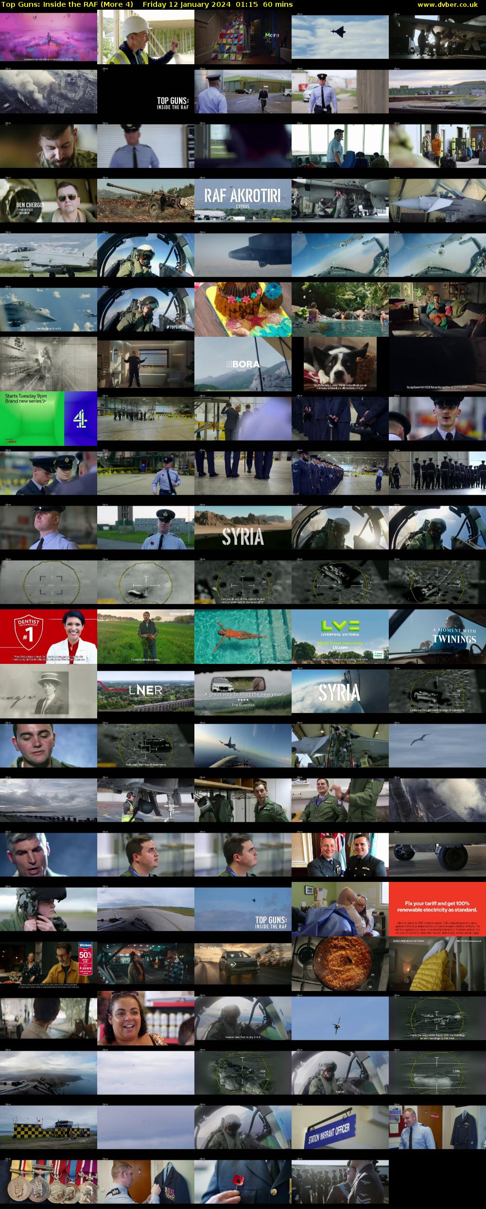 Top Guns: Inside the RAF (More 4) Friday 12 January 2024 01:15 - 02:15