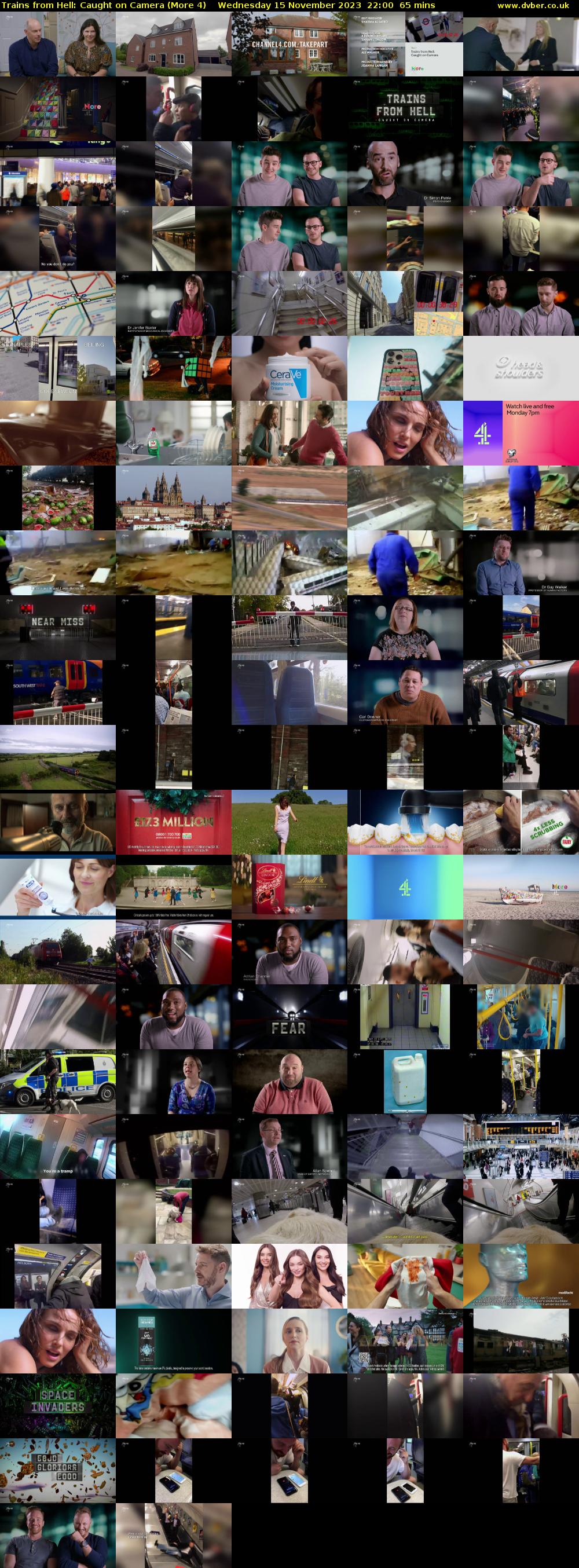 Trains from Hell: Caught on Camera (More 4) Wednesday 15 November 2023 22:00 - 23:05