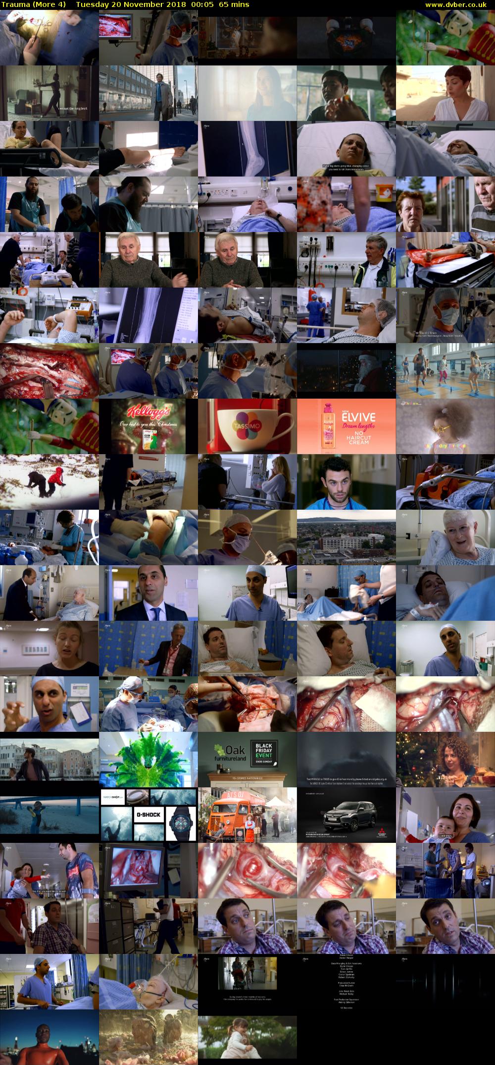 Trauma (More 4) Tuesday 20 November 2018 00:05 - 01:10