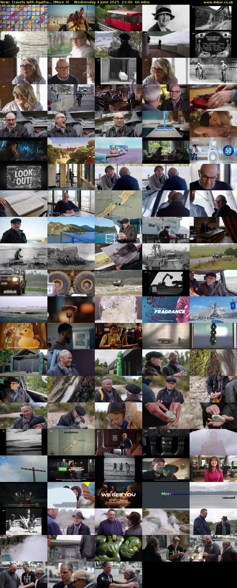 Travels with Agatha... (More 4) Wednesday 4 June 2025 21:00 - 22:00
