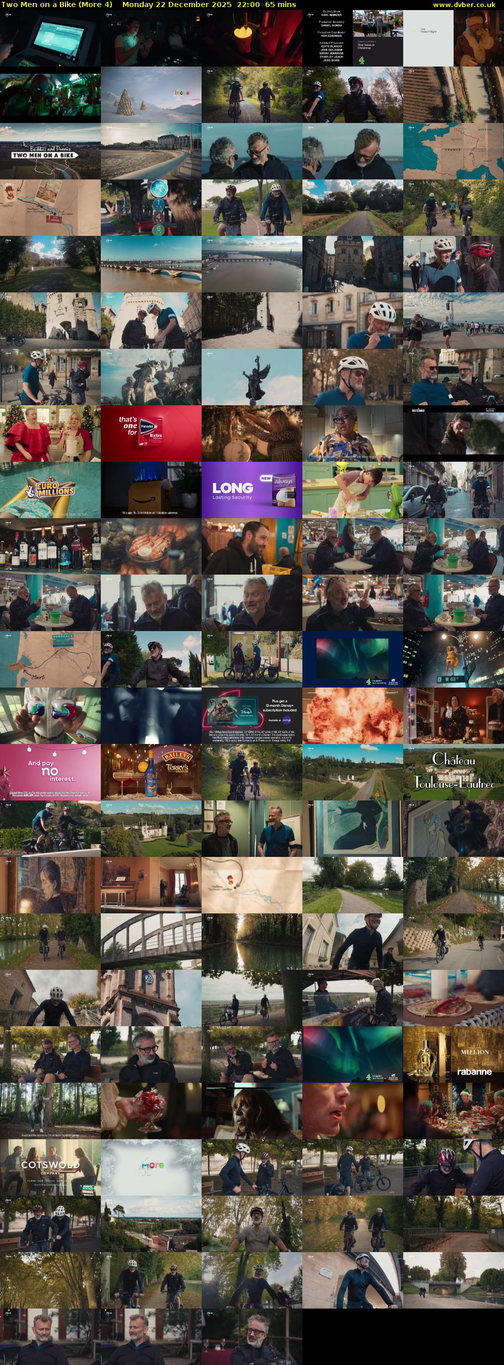 Two Men on a Bike (More 4) Monday 22 December 2025 22:00 - 23:05