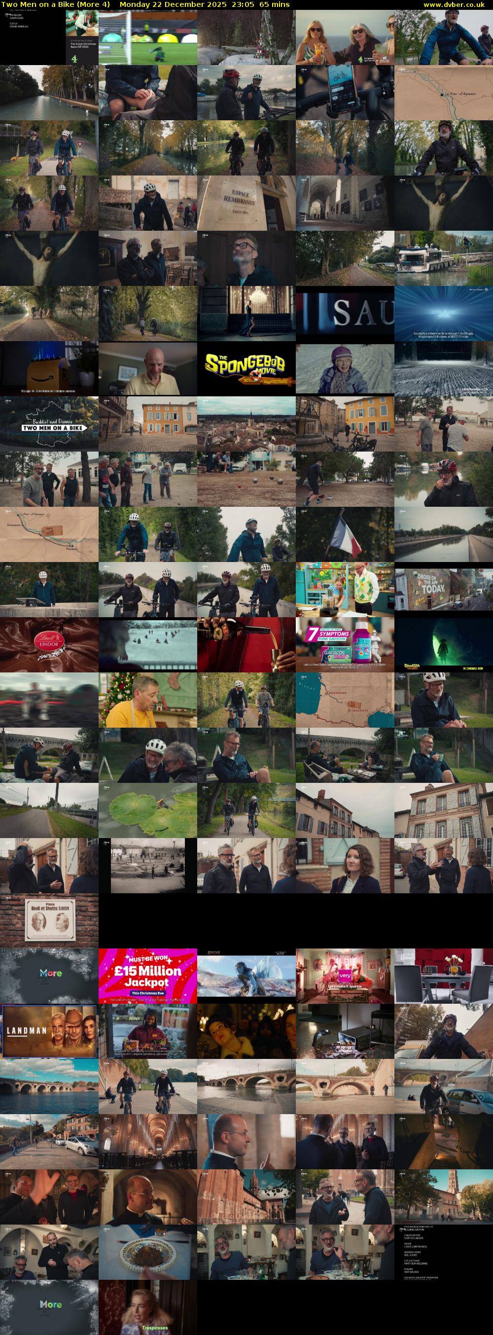 Two Men on a Bike (More 4) Monday 22 December 2025 23:05 - 00:10