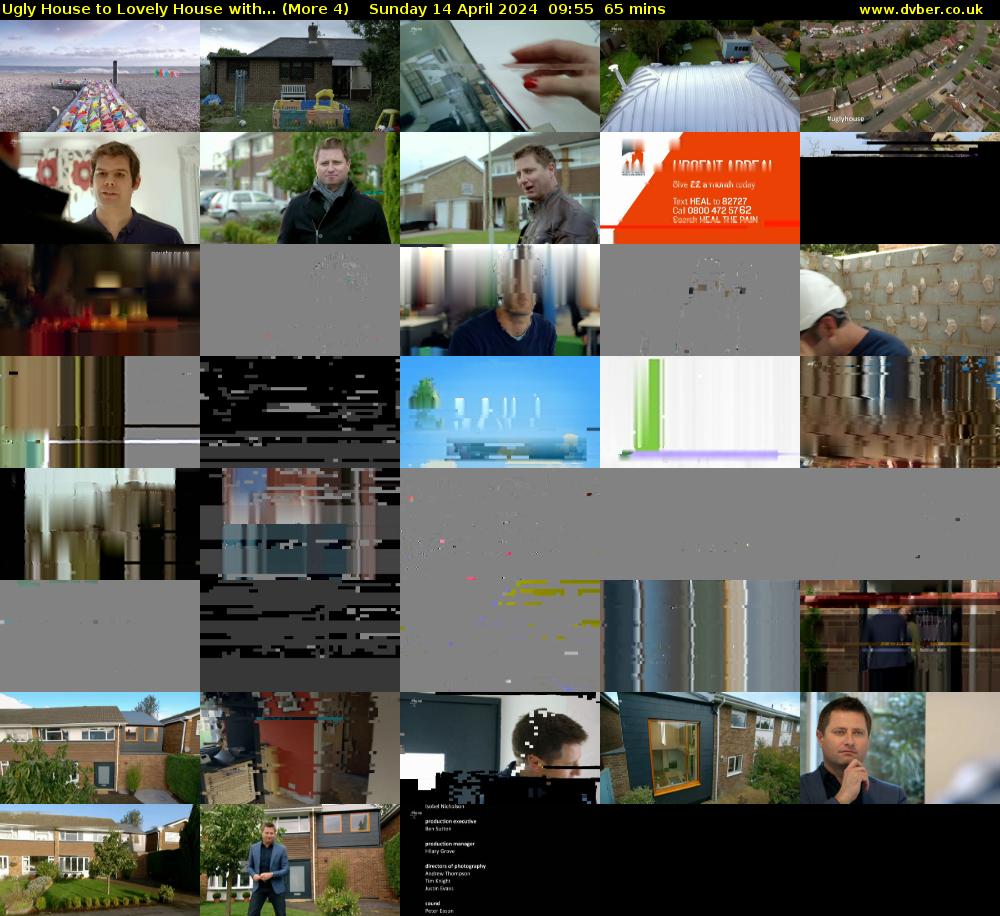 Ugly House to Lovely House with... (More 4) Sunday 14 April 2024 09:55 - 11:00