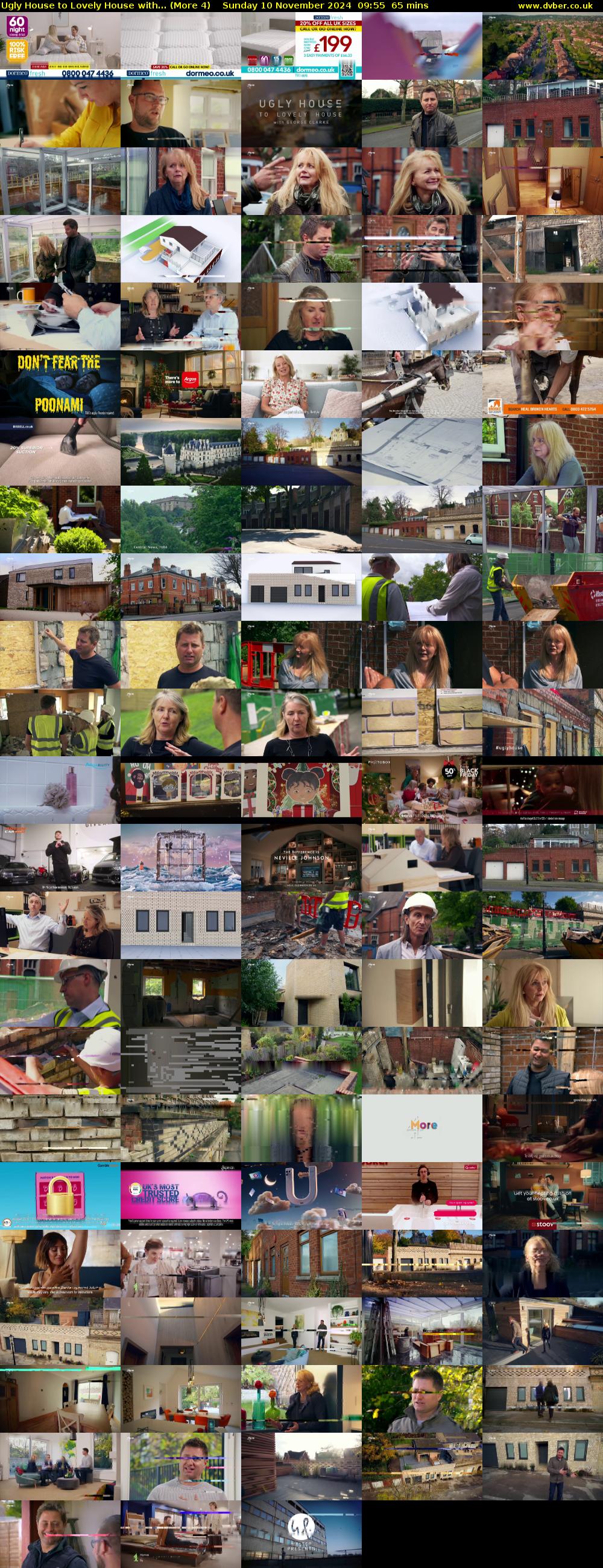 Ugly House to Lovely House with... (More 4) Sunday 10 November 2024 09:55 - 11:00