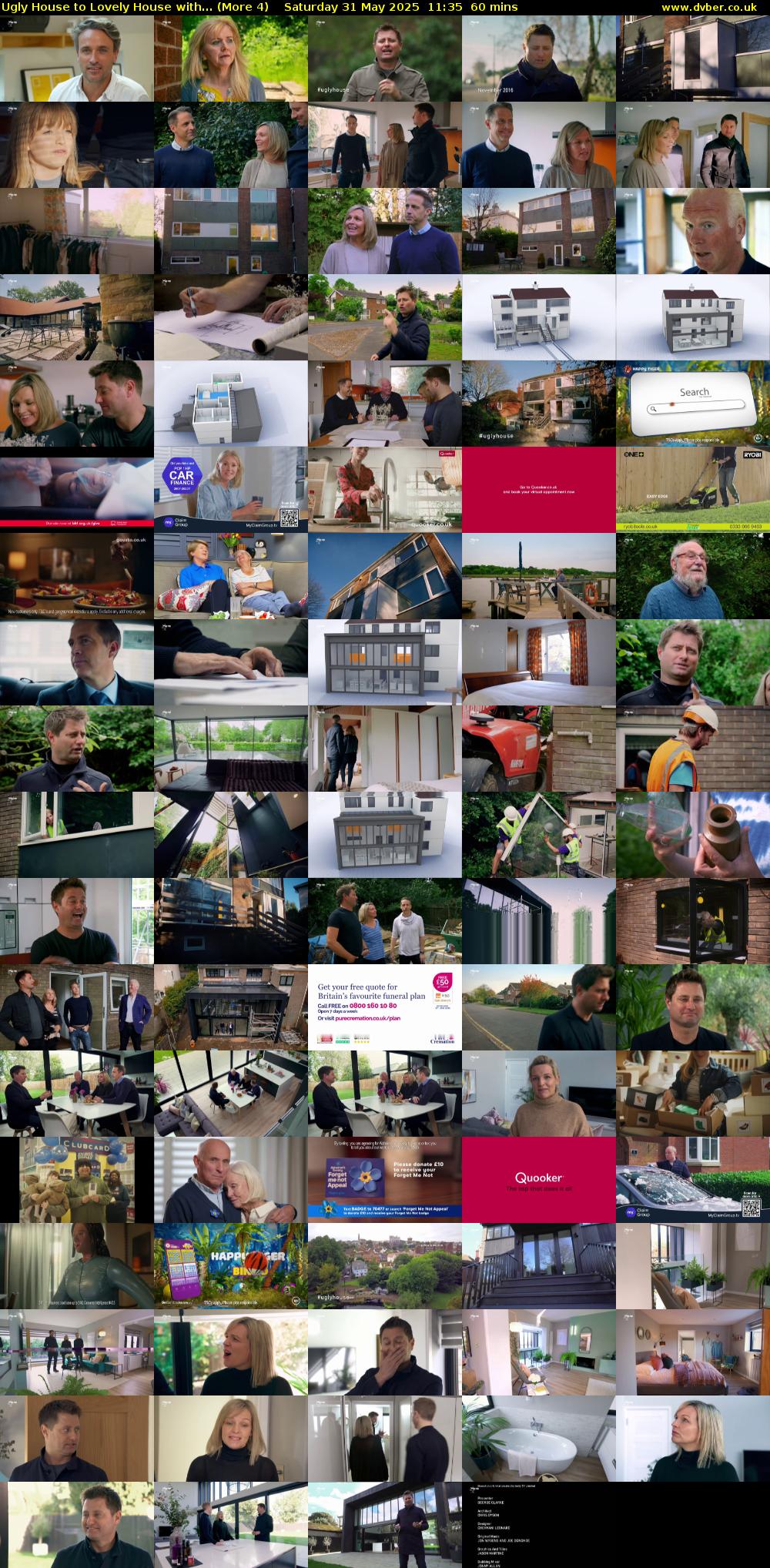 Ugly House to Lovely House with... (More 4) Saturday 31 May 2025 11:35 - 12:35