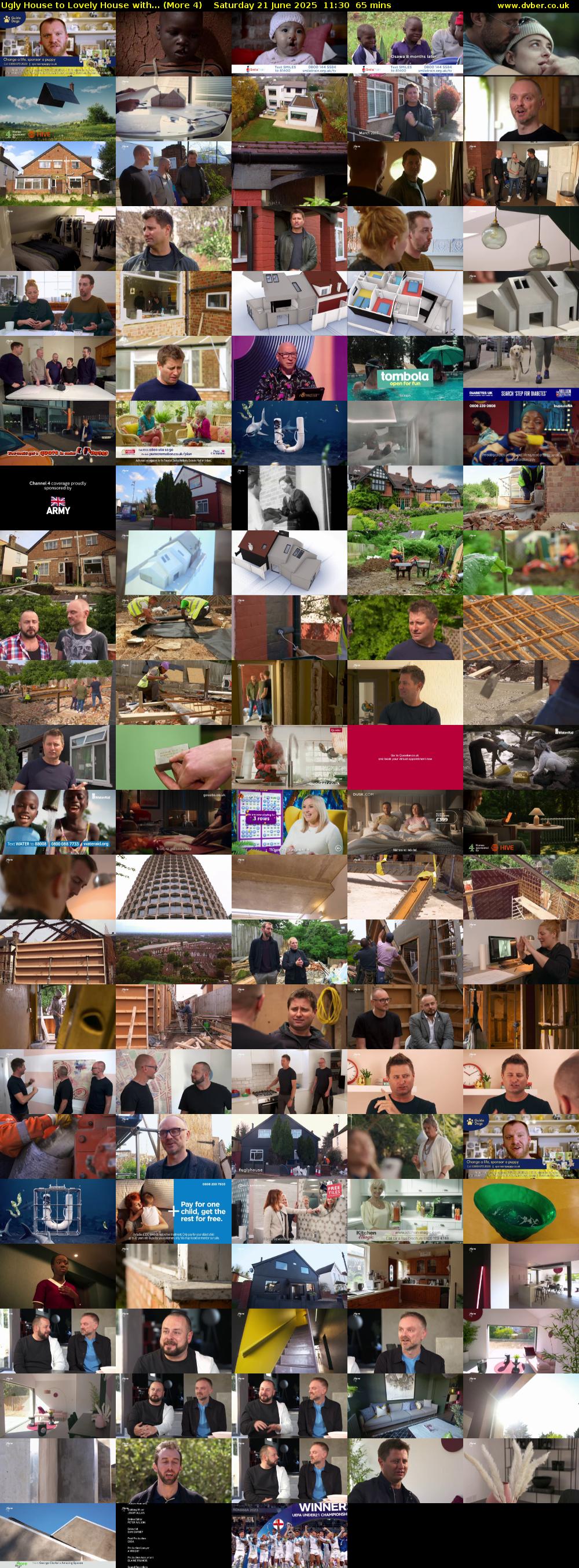 Ugly House to Lovely House with... (More 4) Saturday 21 June 2025 11:30 - 12:35