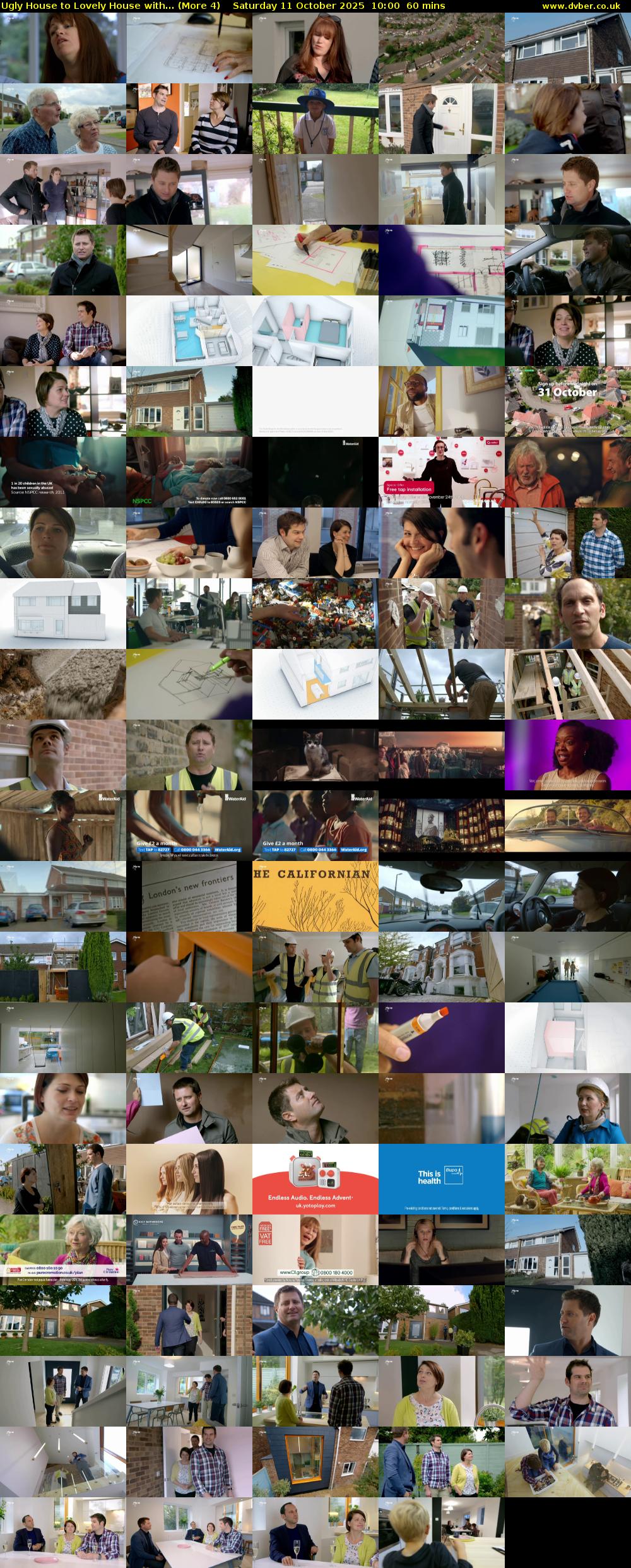 Ugly House to Lovely House with... (More 4) Saturday 11 October 2025 10:00 - 11:00