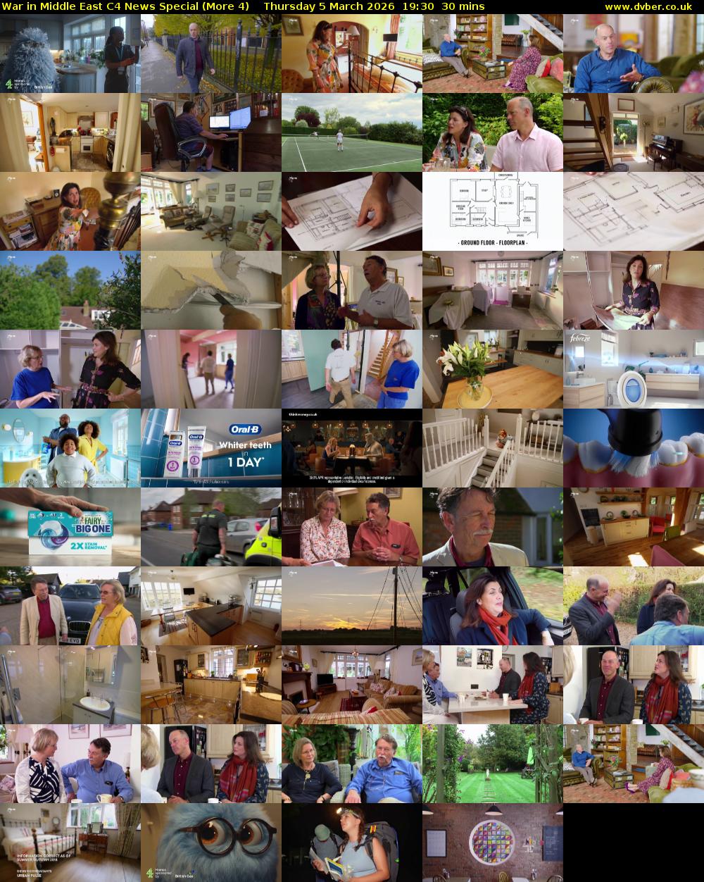 War in Middle East C4 News Special (More 4) Thursday 5 March 2026 19:30 - 20:00