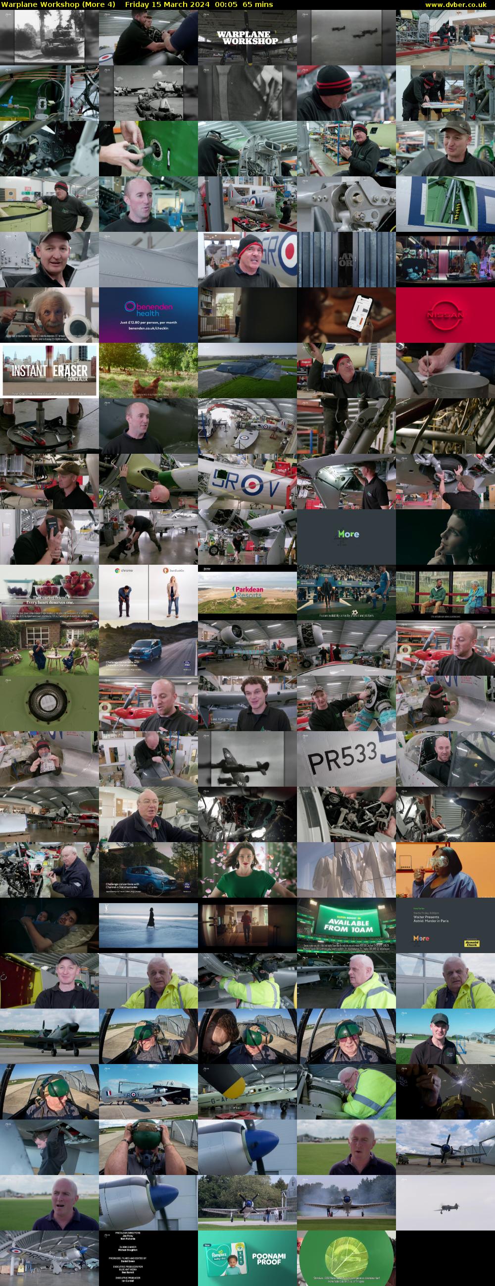 Warplane Workshop (More 4) Friday 15 March 2024 00:05 - 01:10