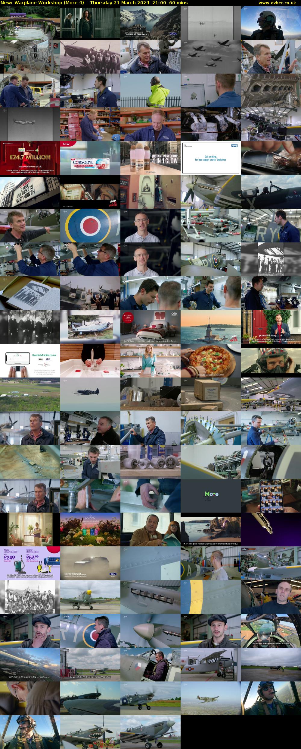 Warplane Workshop (More 4) Thursday 21 March 2024 21:00 - 22:00
