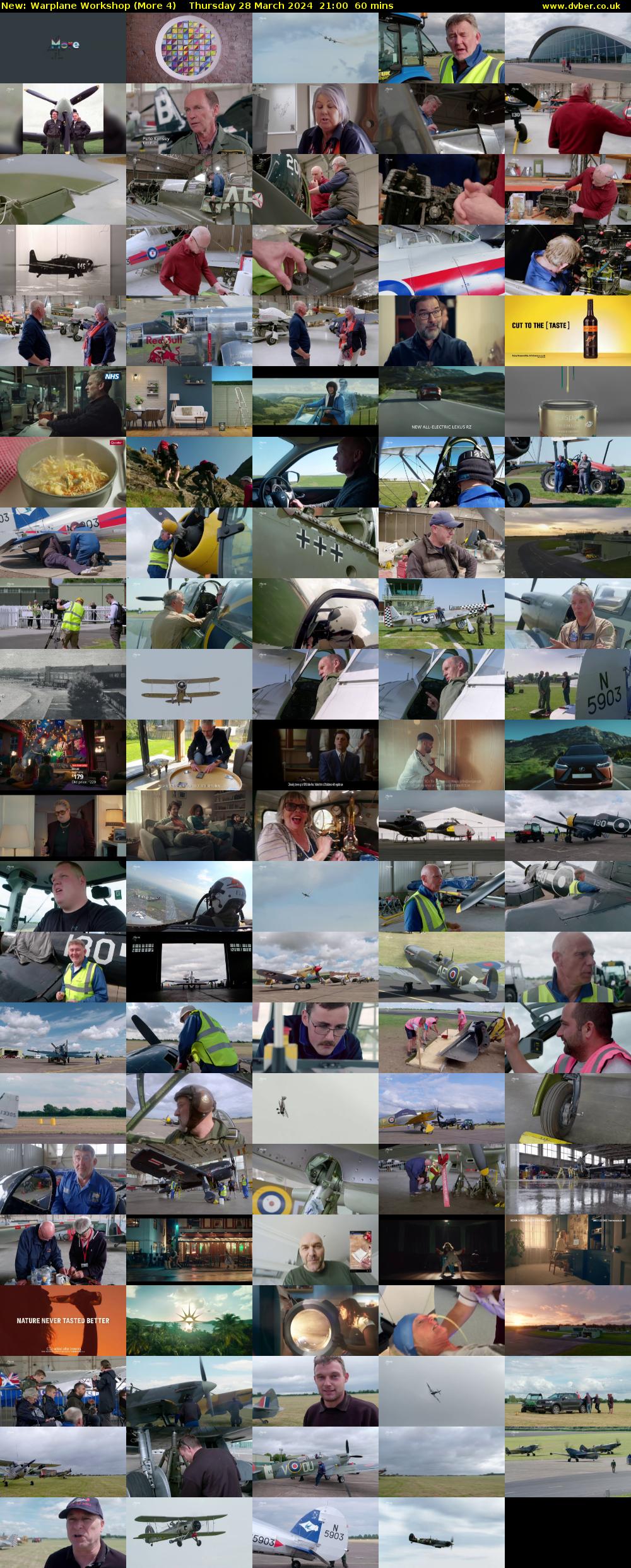 Warplane Workshop (More 4) Thursday 28 March 2024 21:00 - 22:00