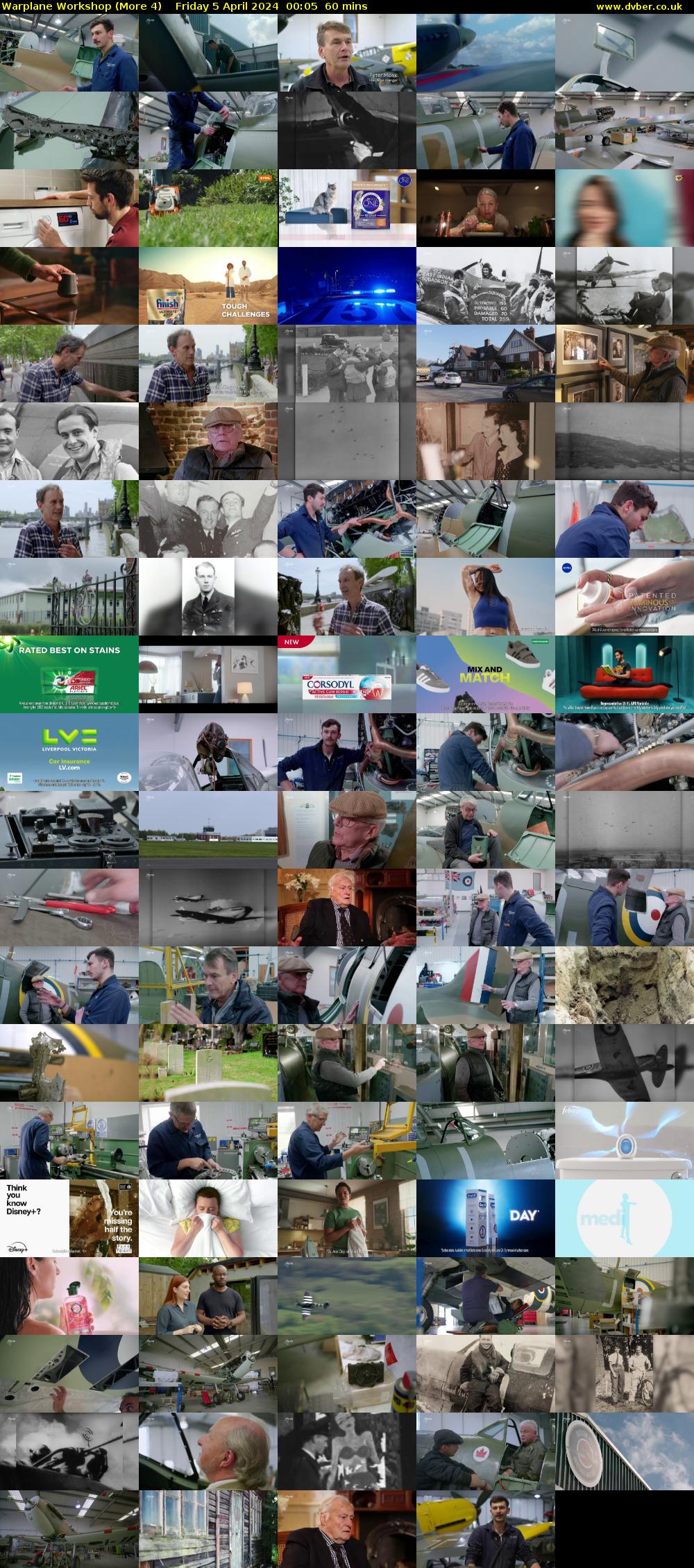 Warplane Workshop (More 4) Friday 5 April 2024 00:05 - 01:05